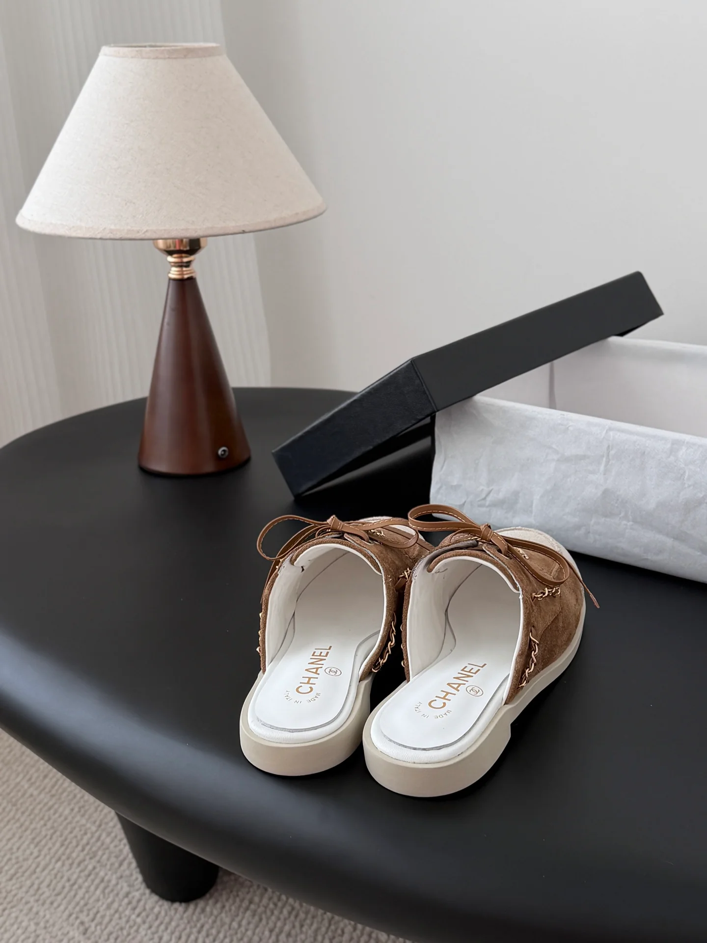 Chan 26ss slip-on shoes