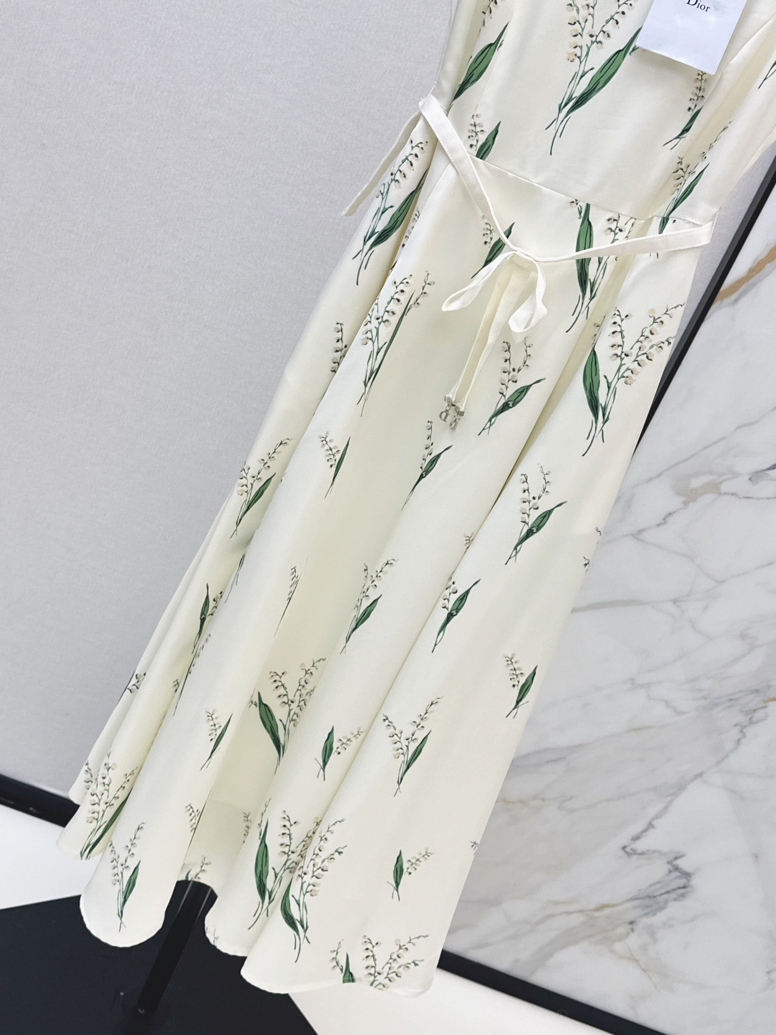 CD 26ss print slip dress