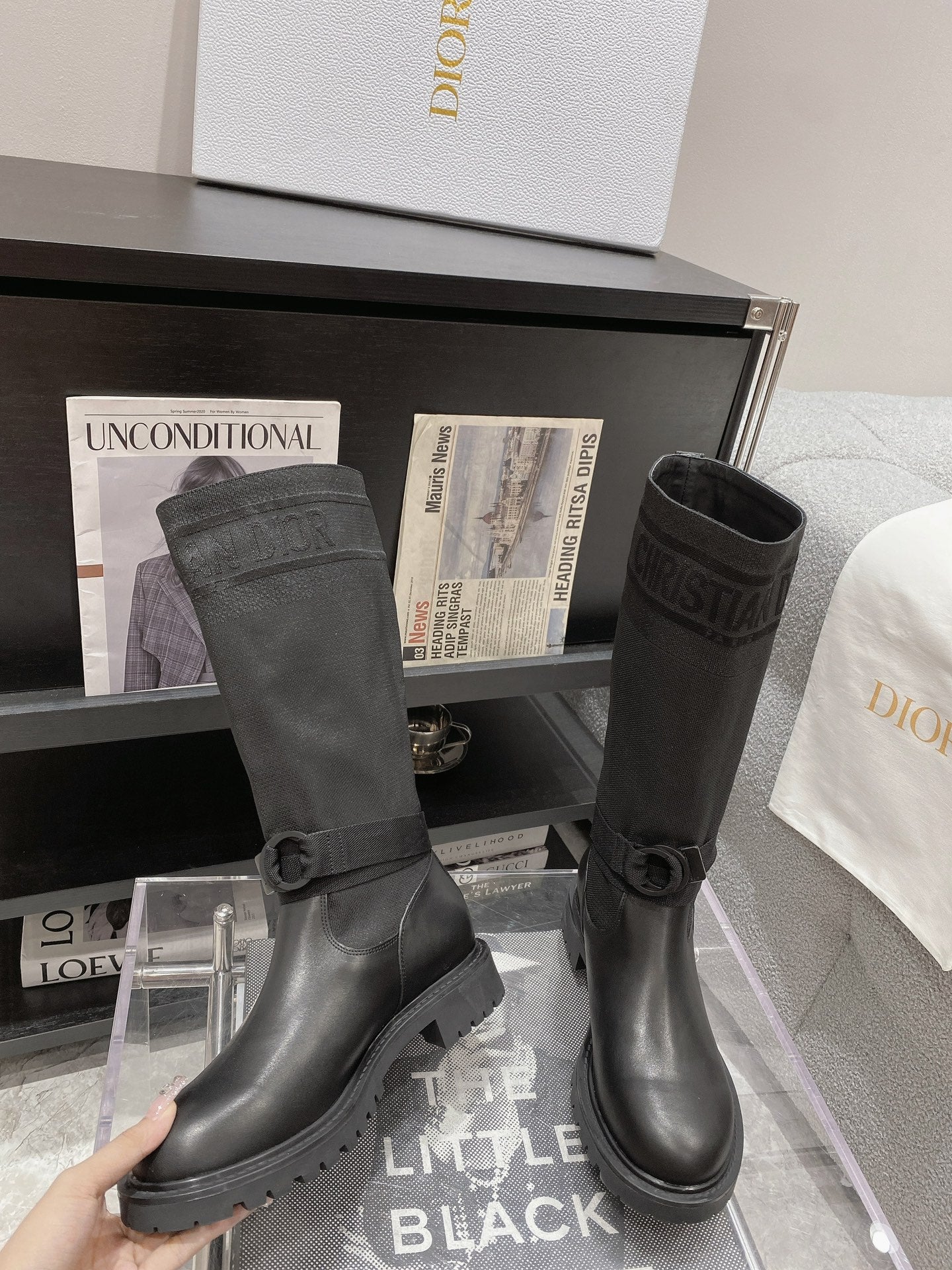 CD 25fw half boots