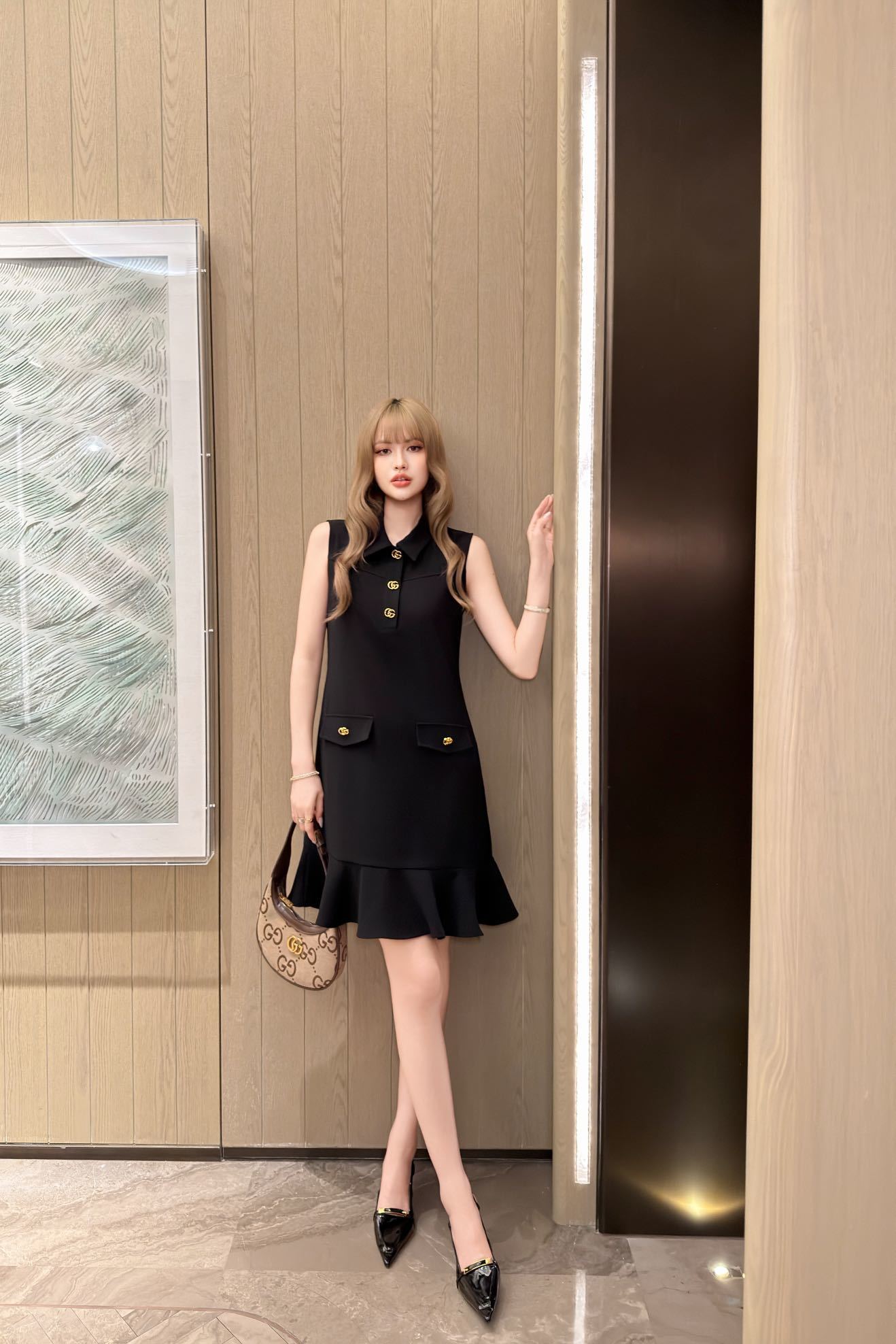 Guc 26ss sleeveless dress