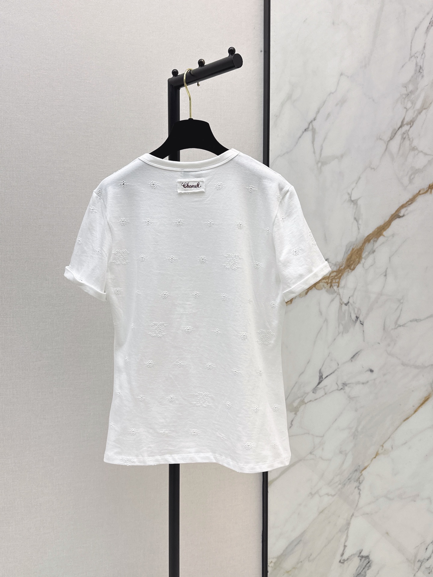 Chan 26ss hollow t-shirt