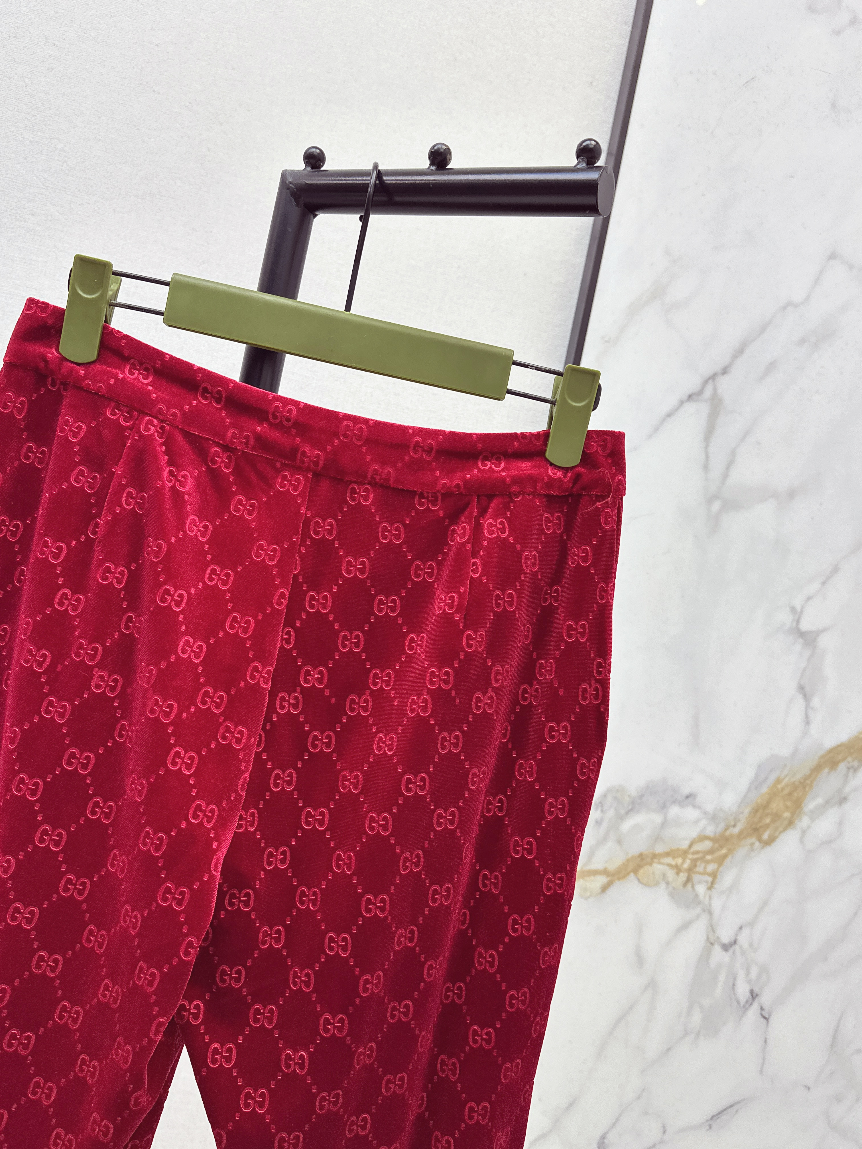 Guc 26ss velvet pants