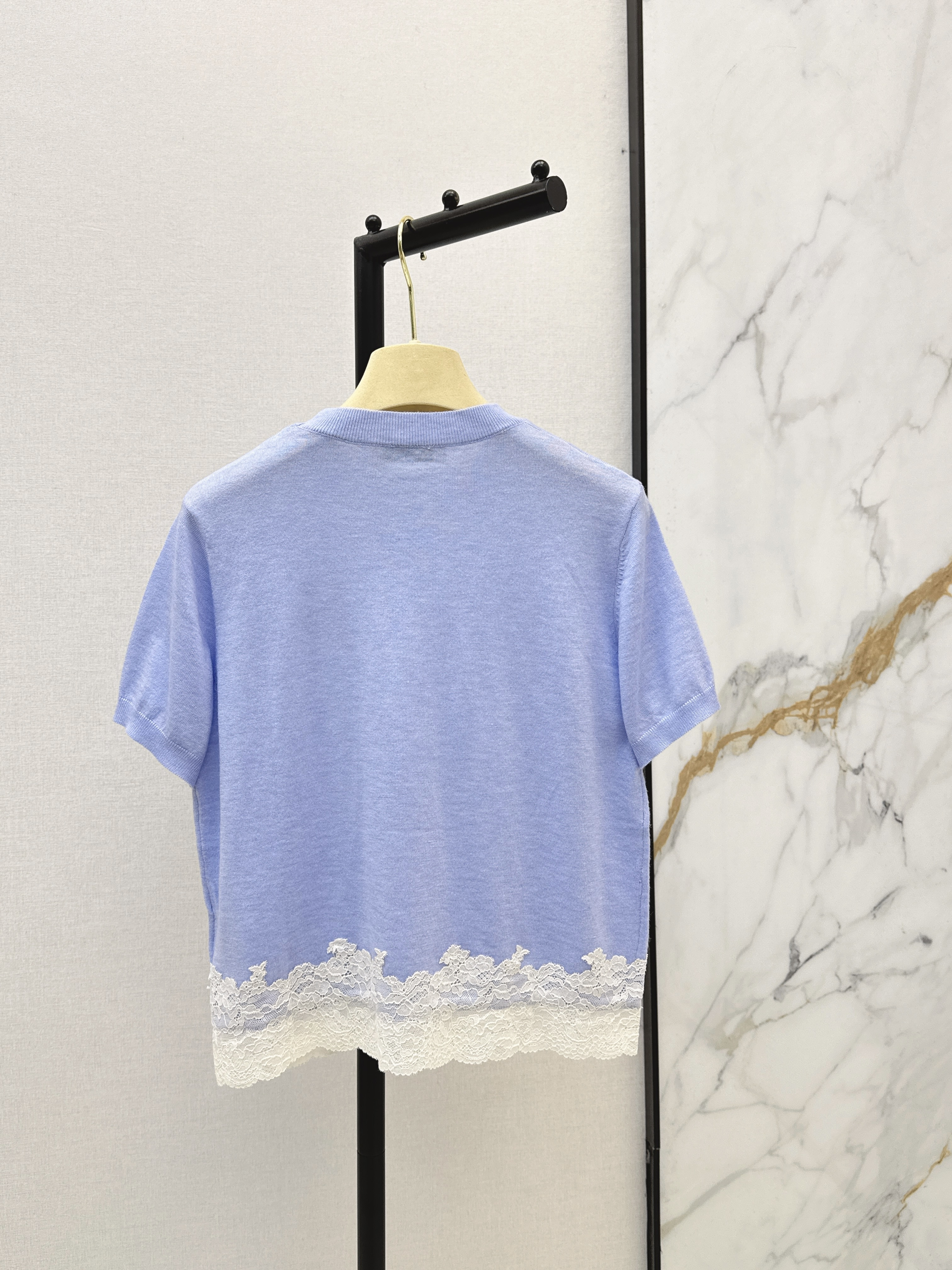 Miu 26ss contract lace knitwear