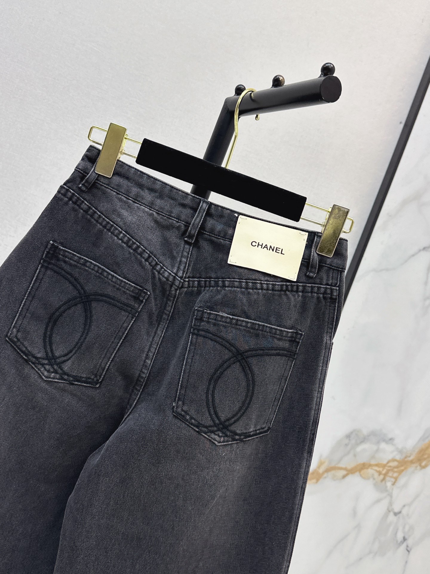 Chan 26ss cropped jeans