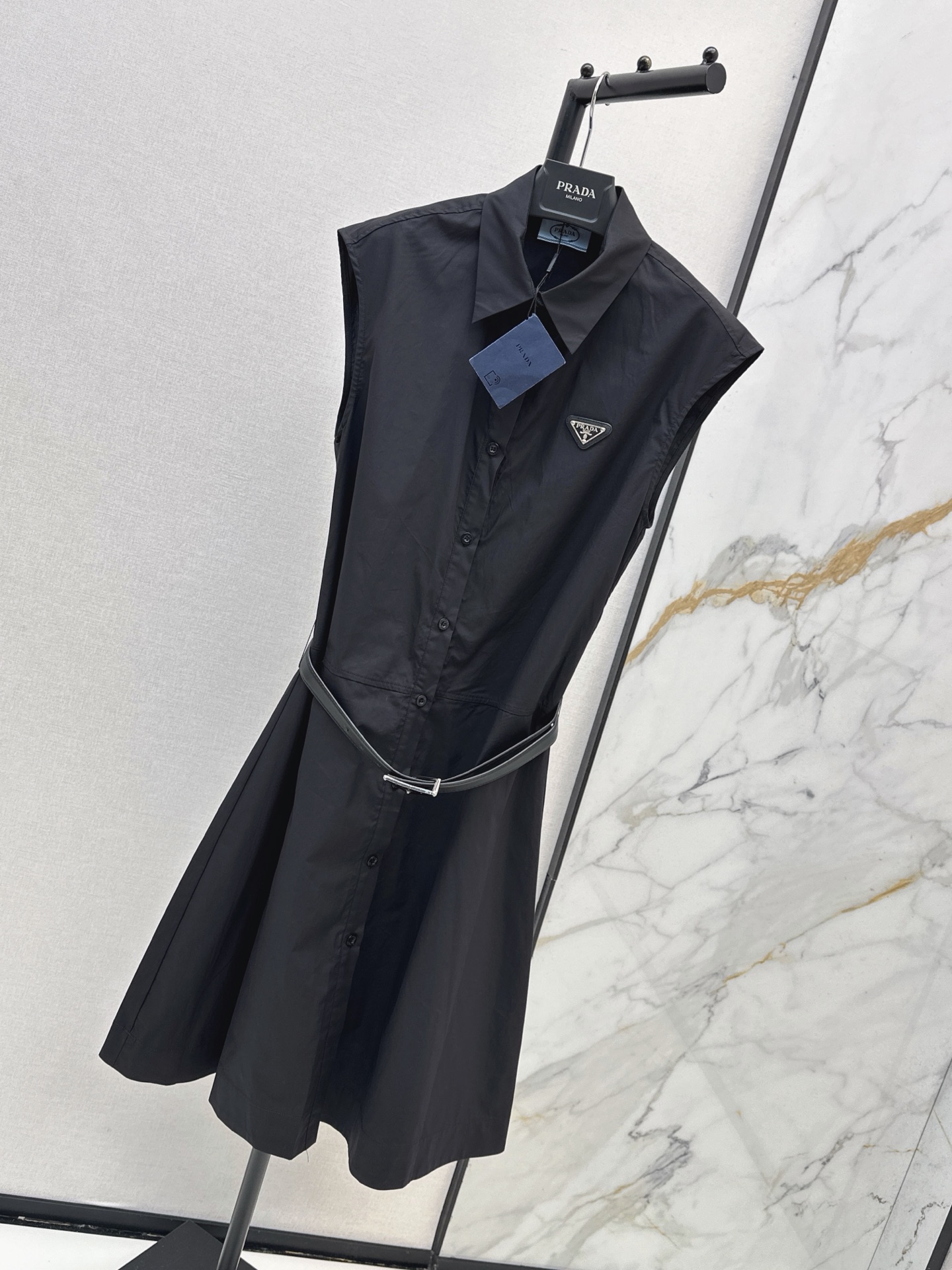CD 26ss sleeveless polo dress