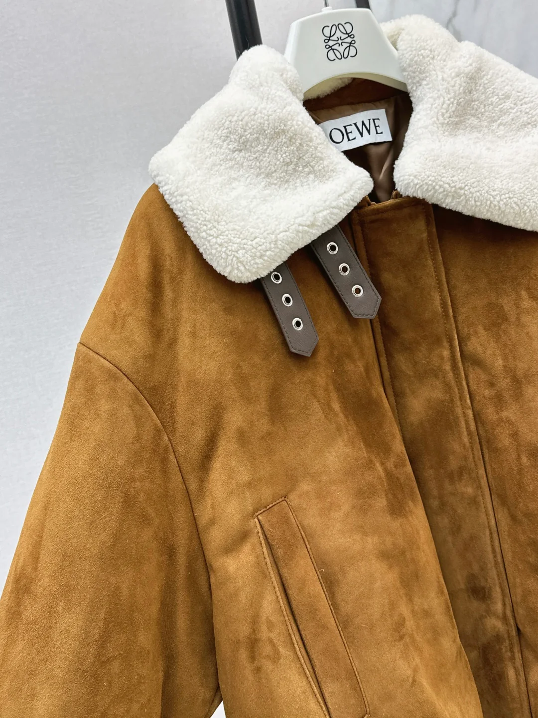 Loe 25fw suede jacket