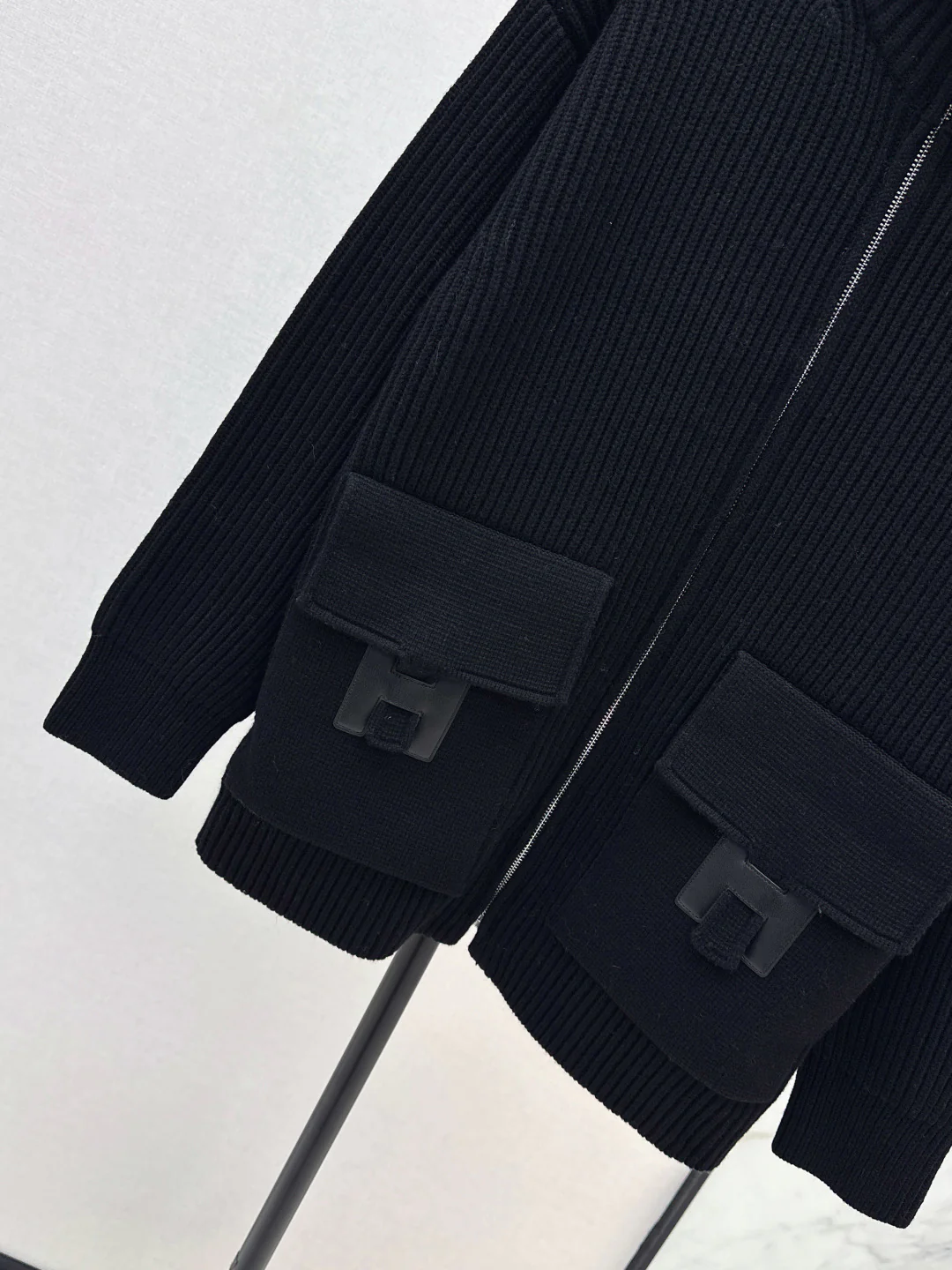 Herm 25fw knitted jacket