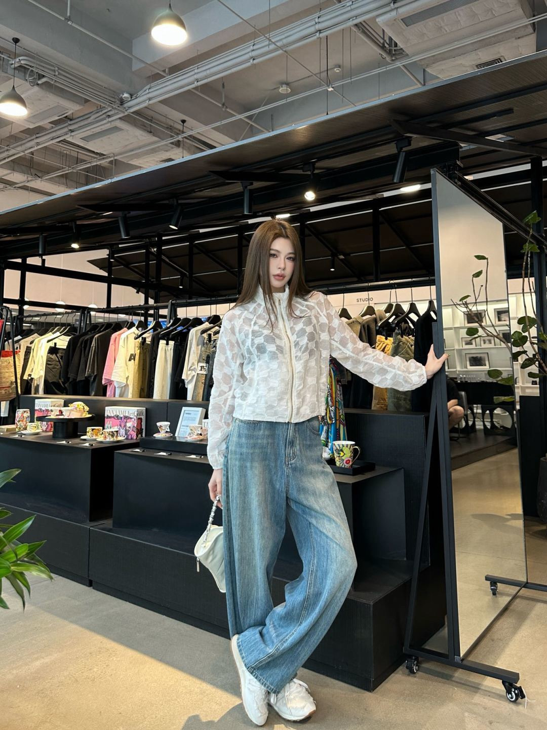 Guc 26SS Monogram Print Cropped Jacket