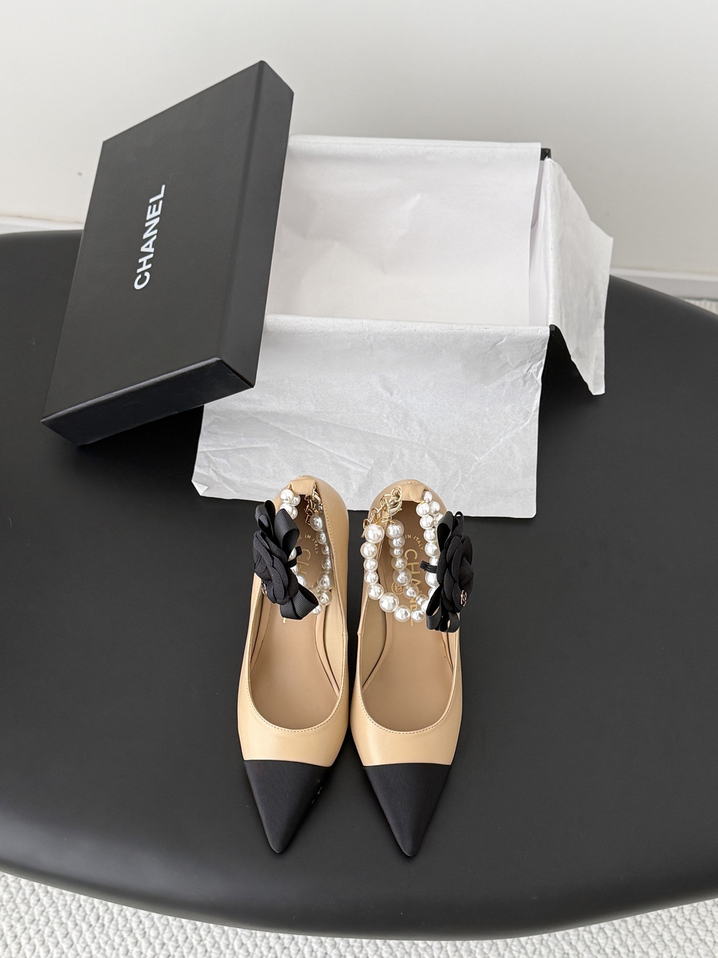 Chan 26ss stilettos mary janes