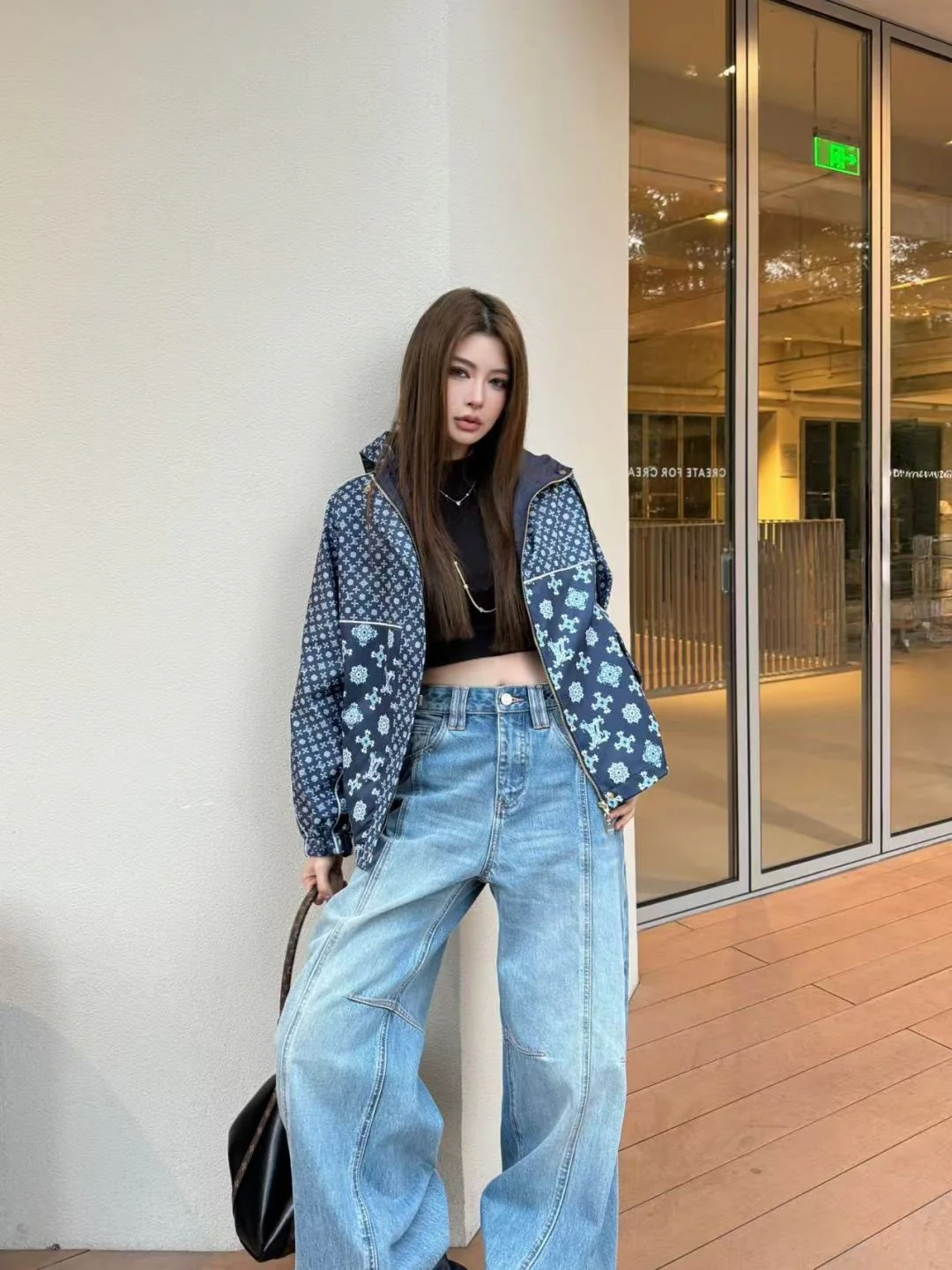 Louis 26ss hooded zipper trench coats