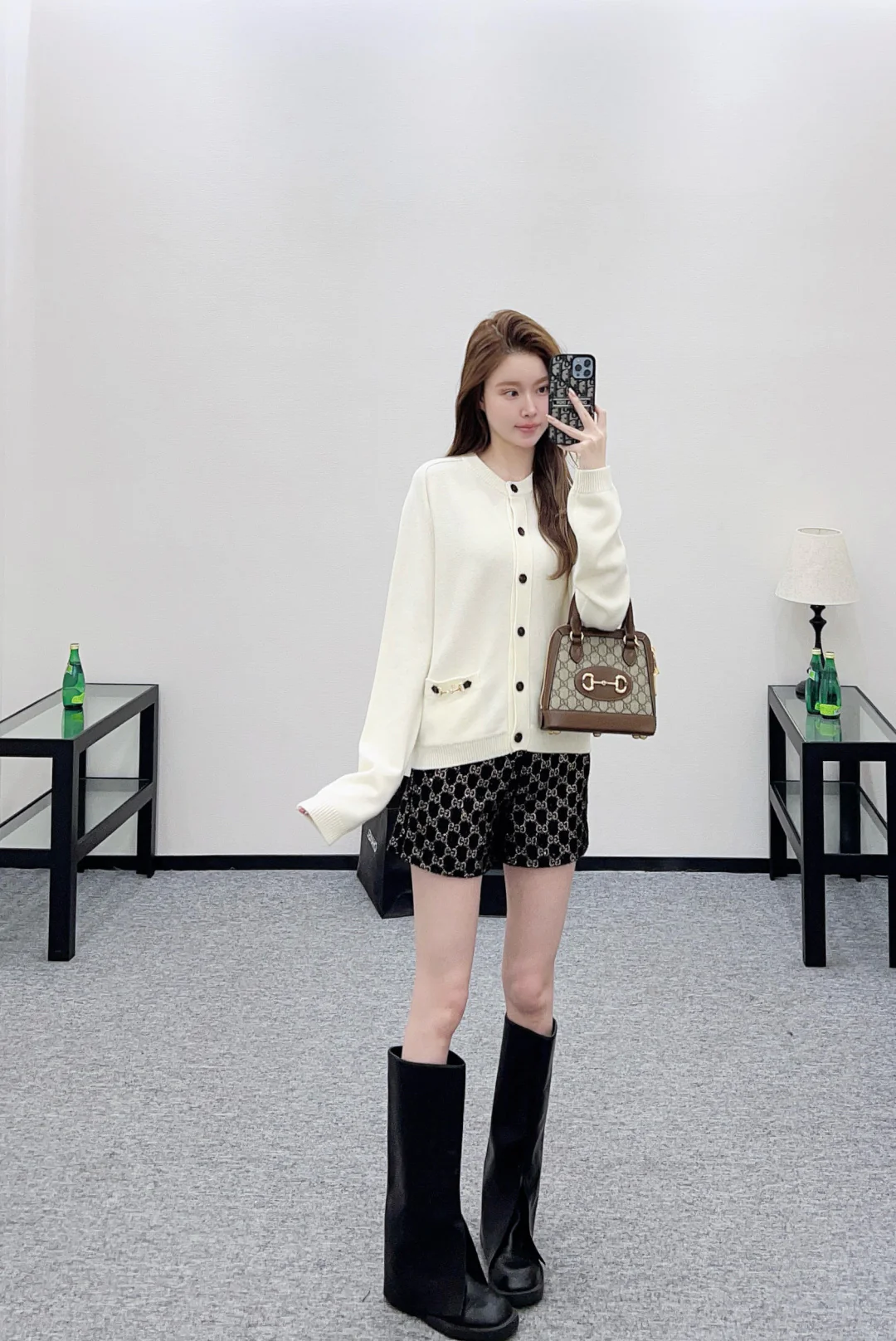 Gucc 26ss knit cardigan