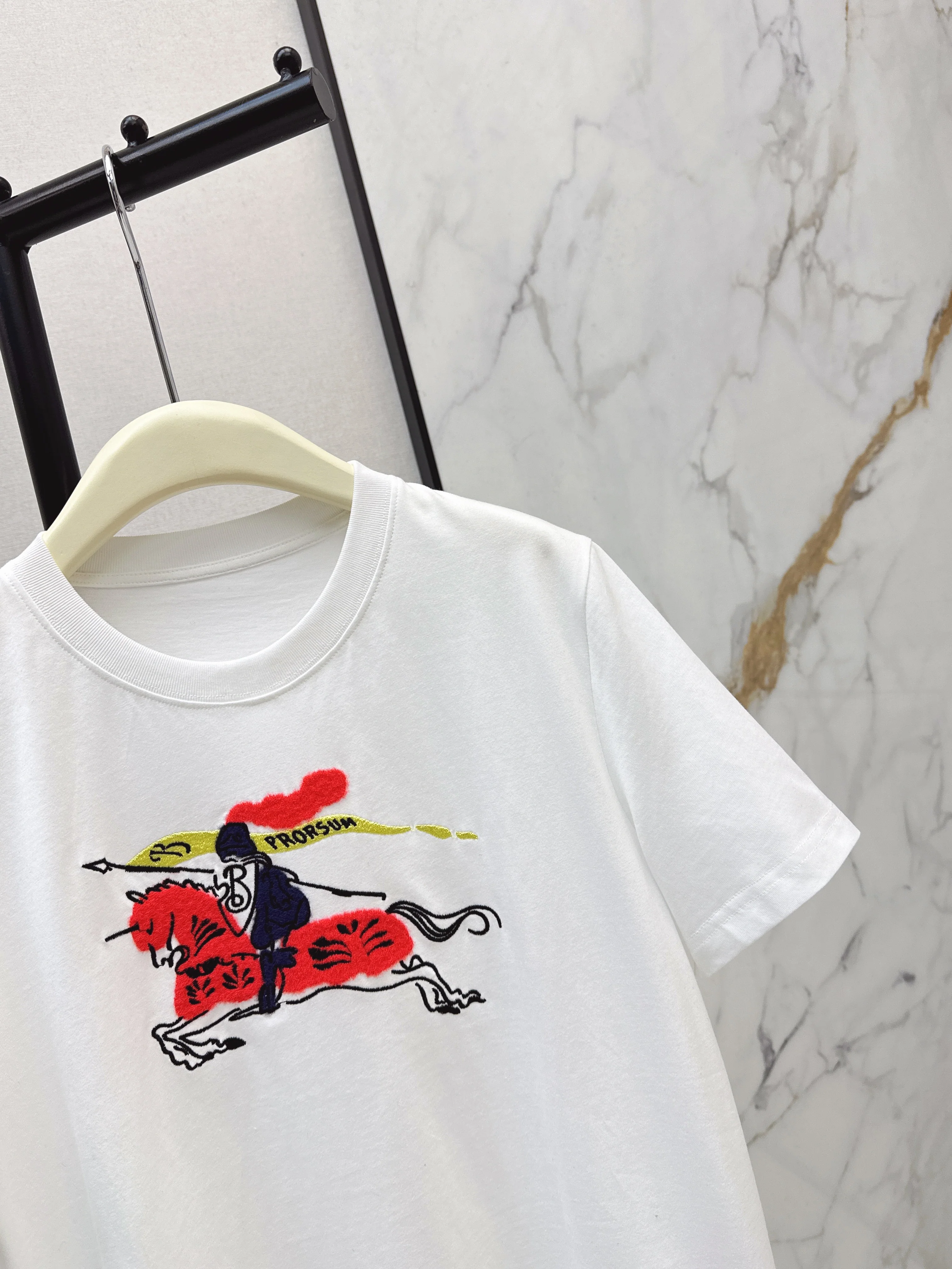 Burb 26ss embroidery t-shirts