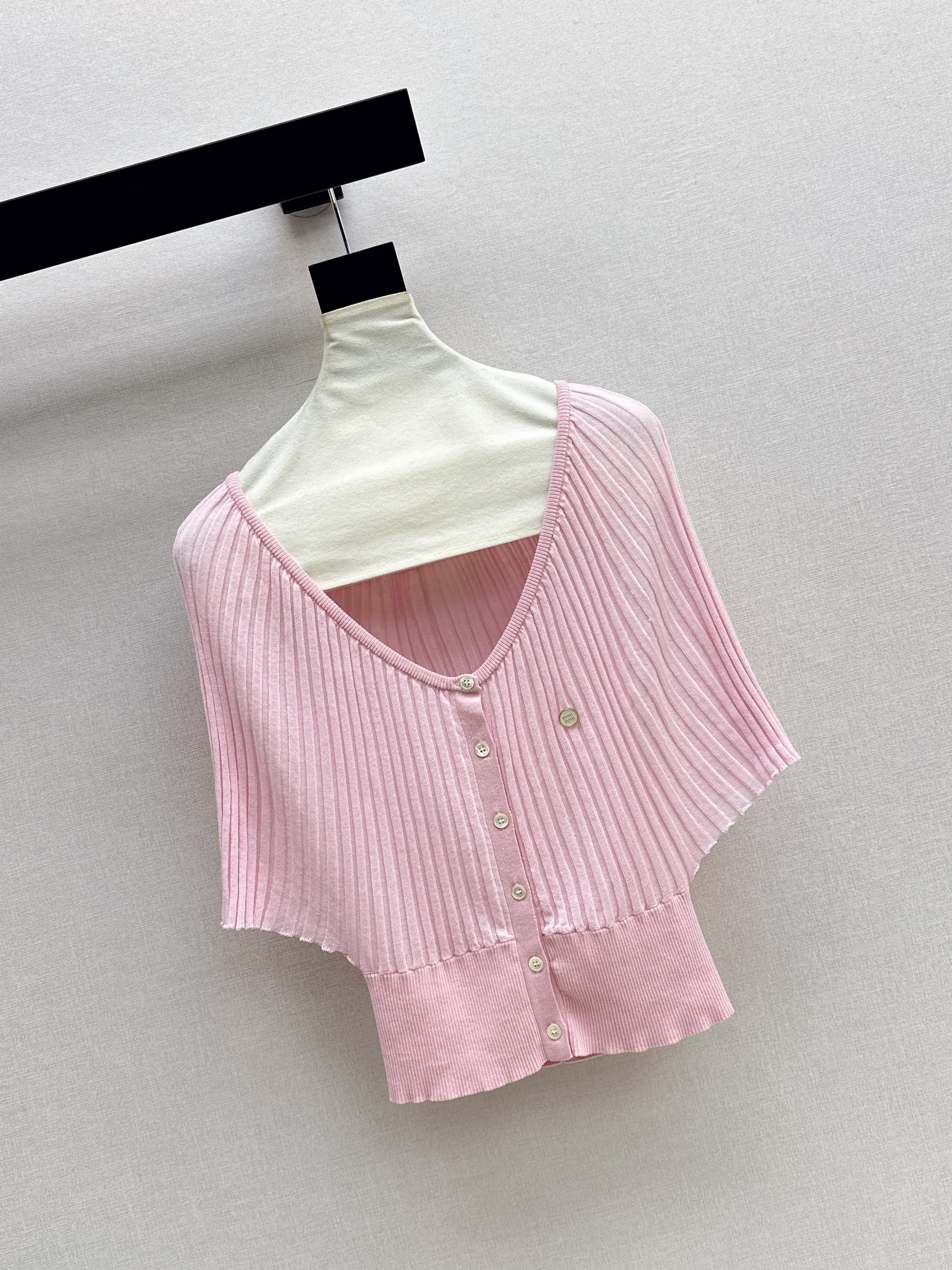 Miu 26SS Knit Cardigan Top