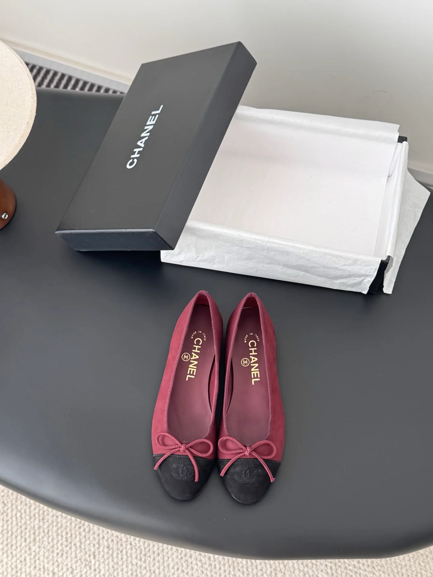 Chan 26ss ballerina shoes