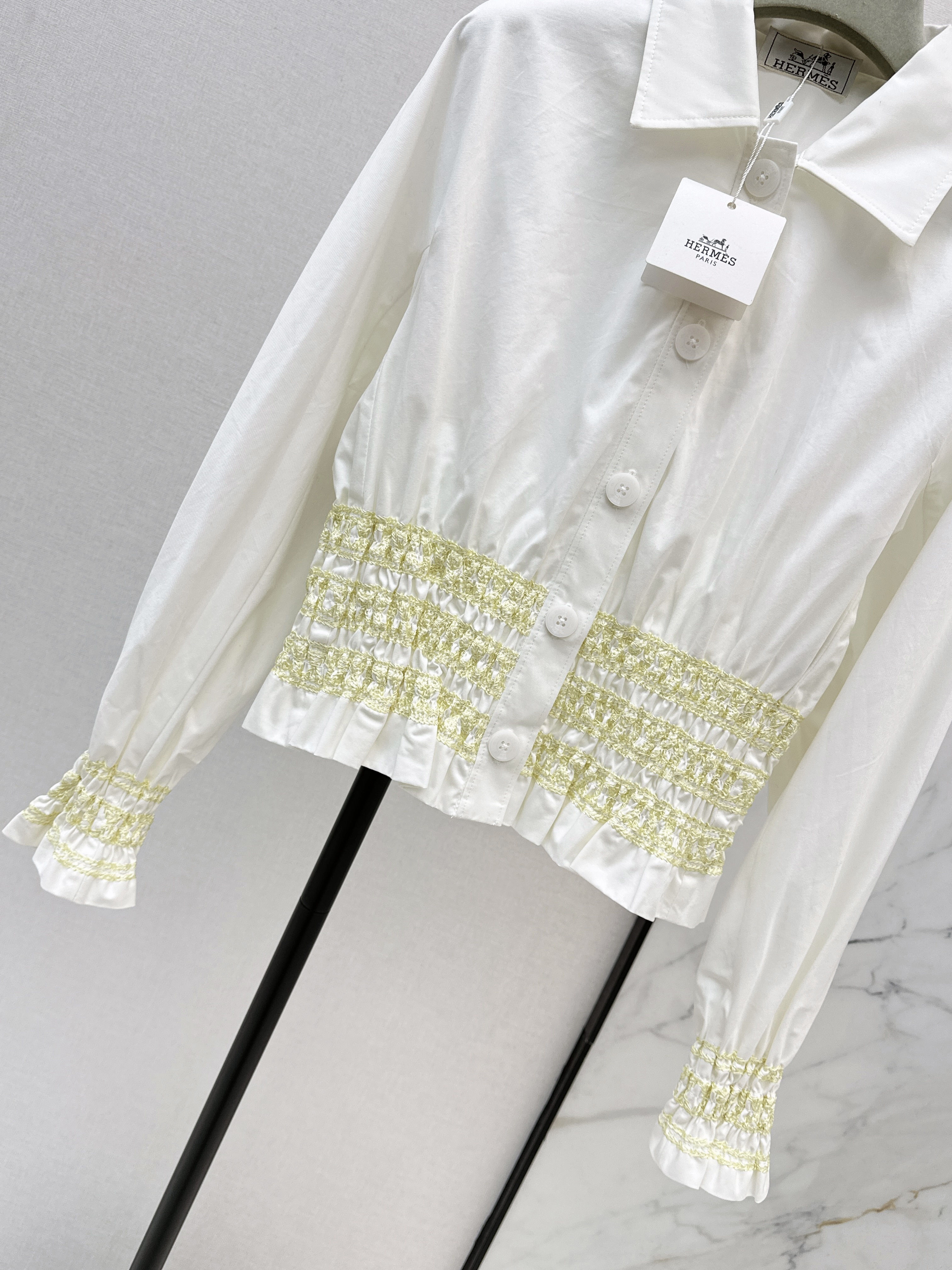 Her 26ss  puff sleeve shirts