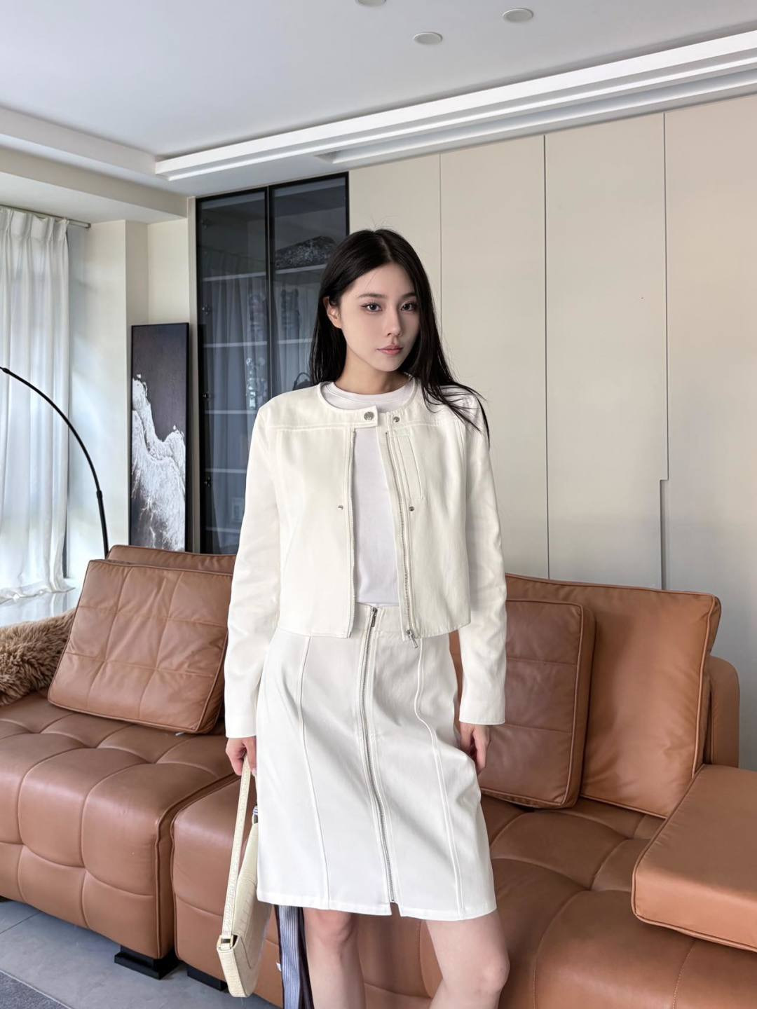 Her 26ss zip-up jacket