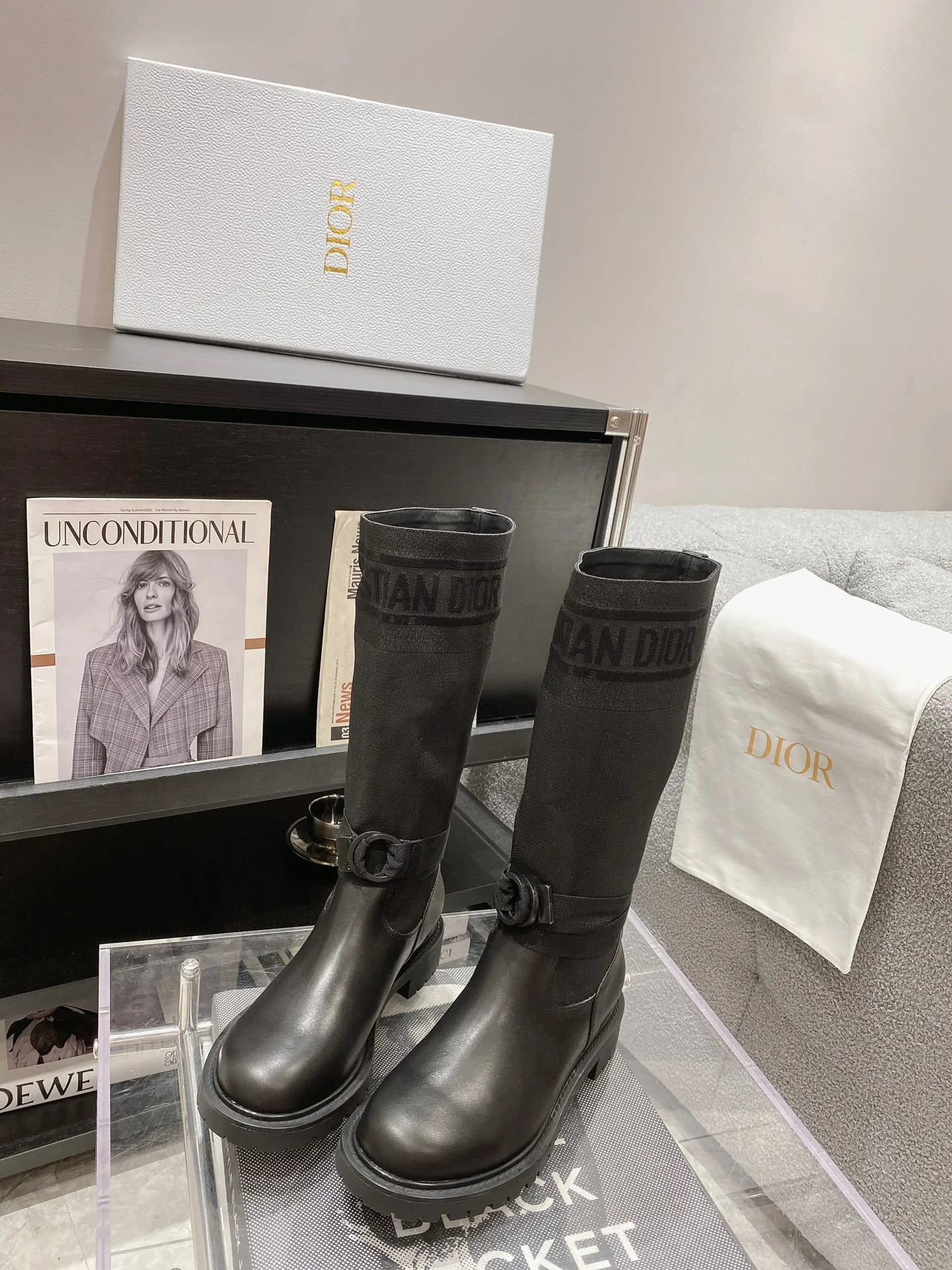 CD 25fw half boots