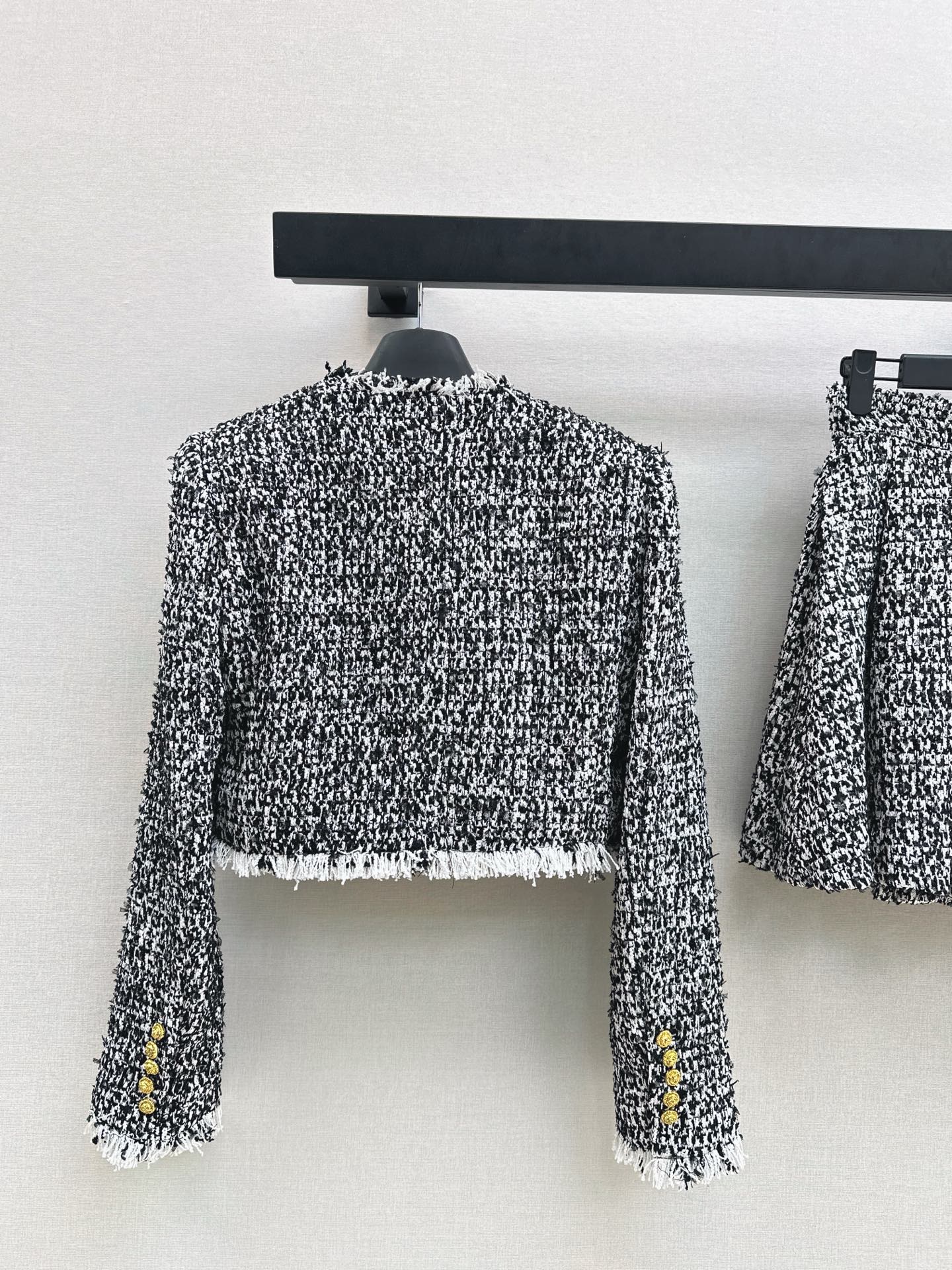 Balm 25fw tweed jacket