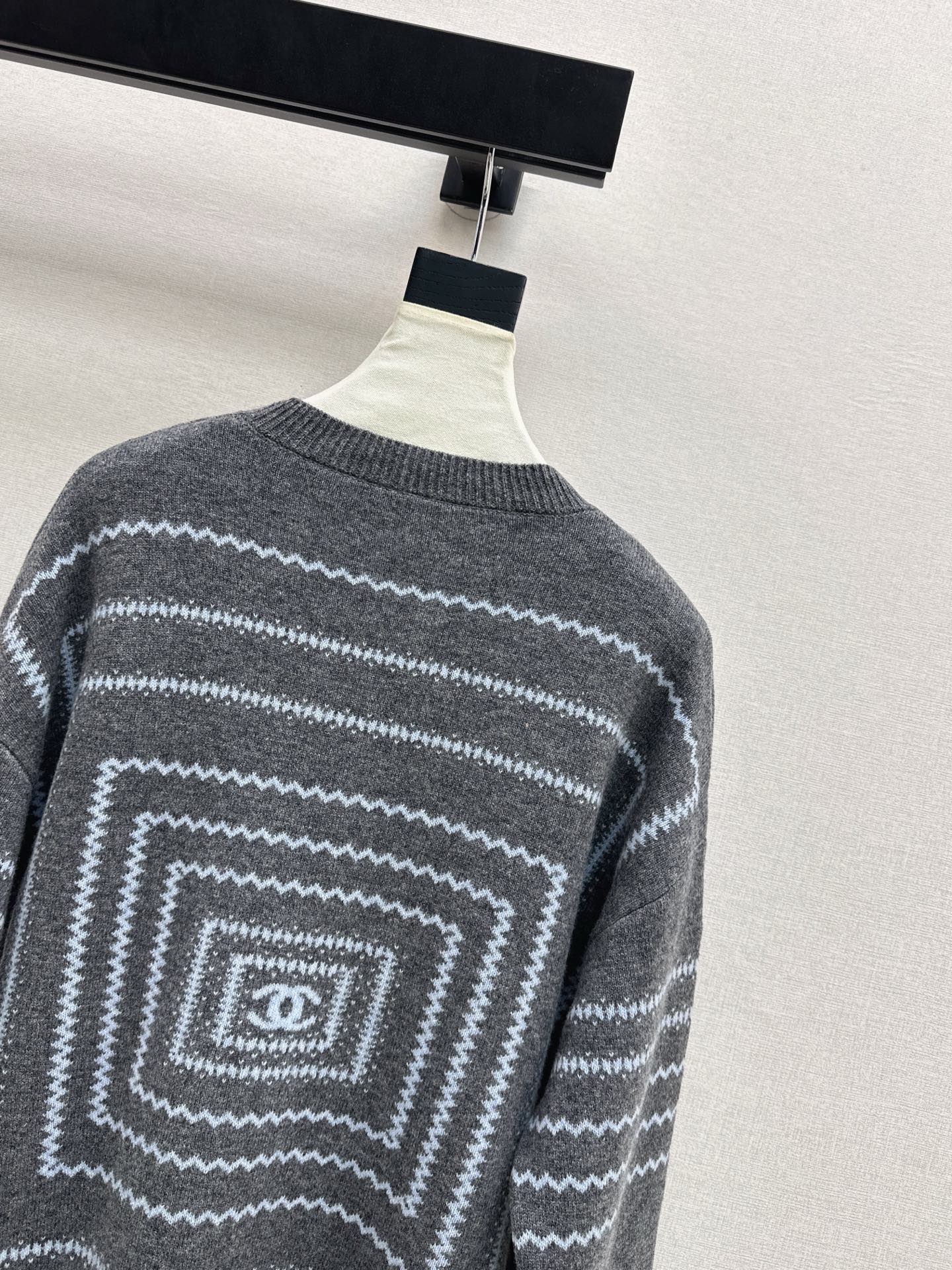 Chan 26ss jacquard sweater