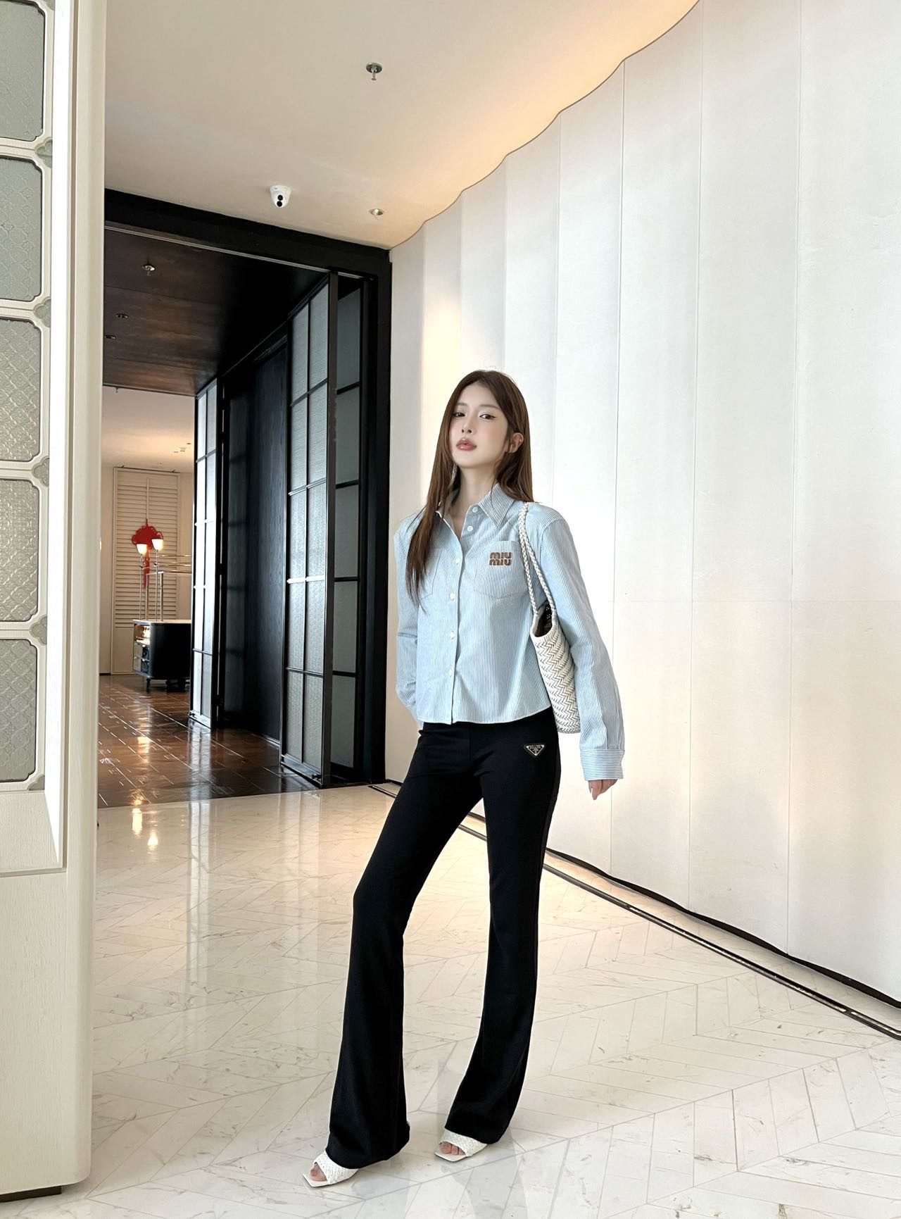 Pra 26ss flared pants