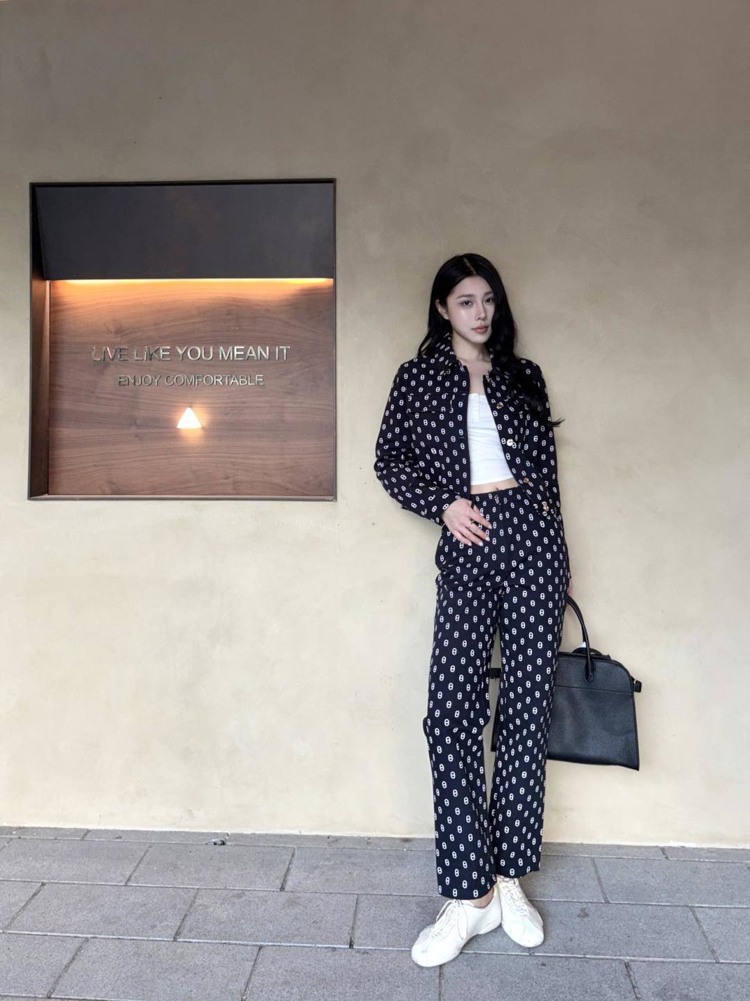 Herm 26ss print jeans