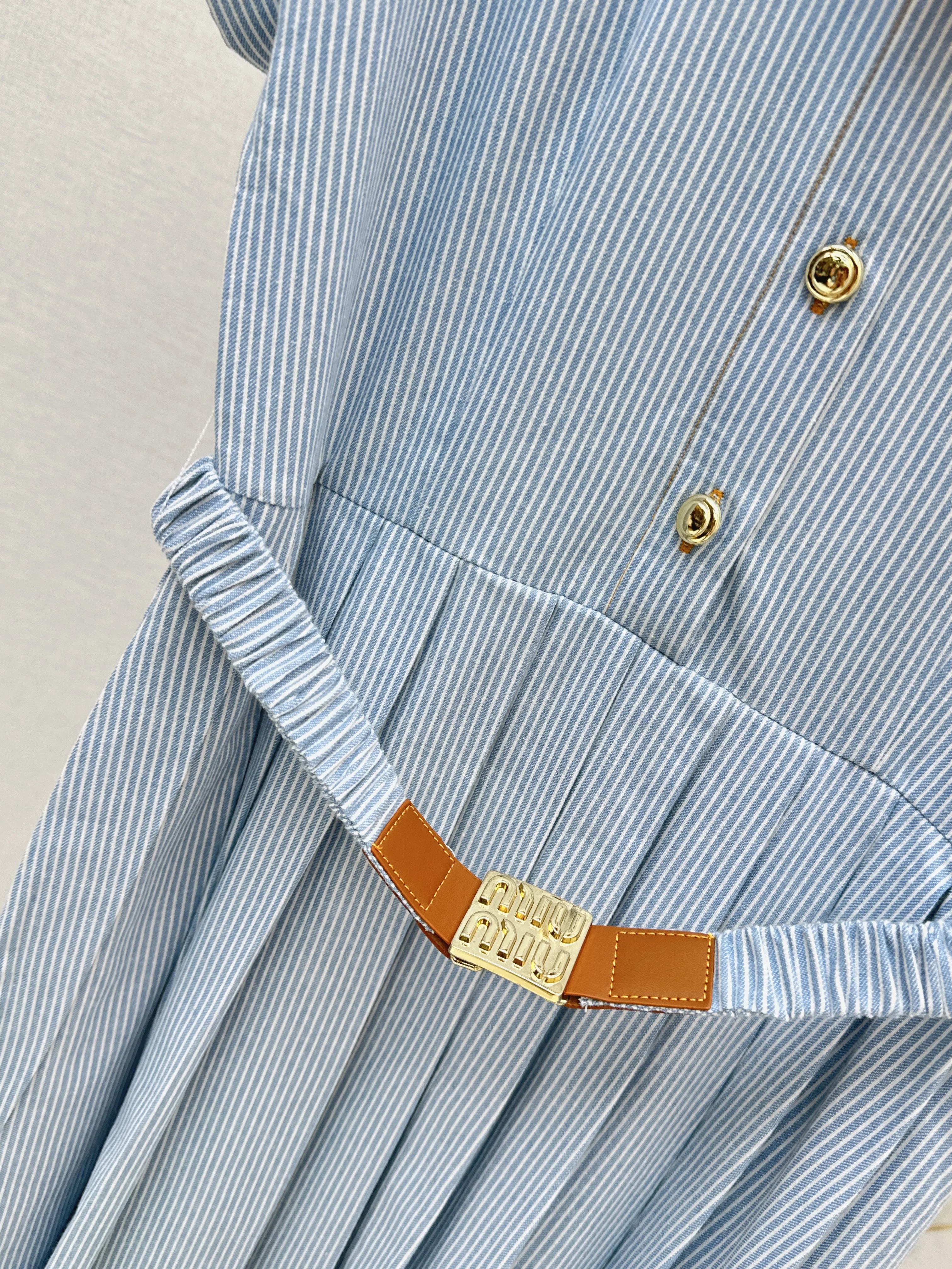 Miu 26ss stripe dress