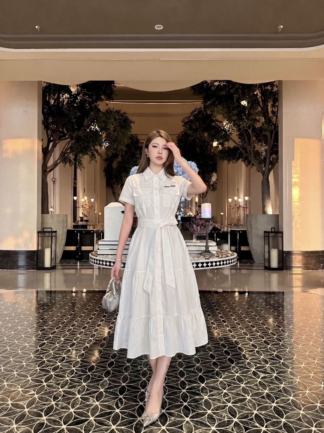 Miu 26ss shirt dress