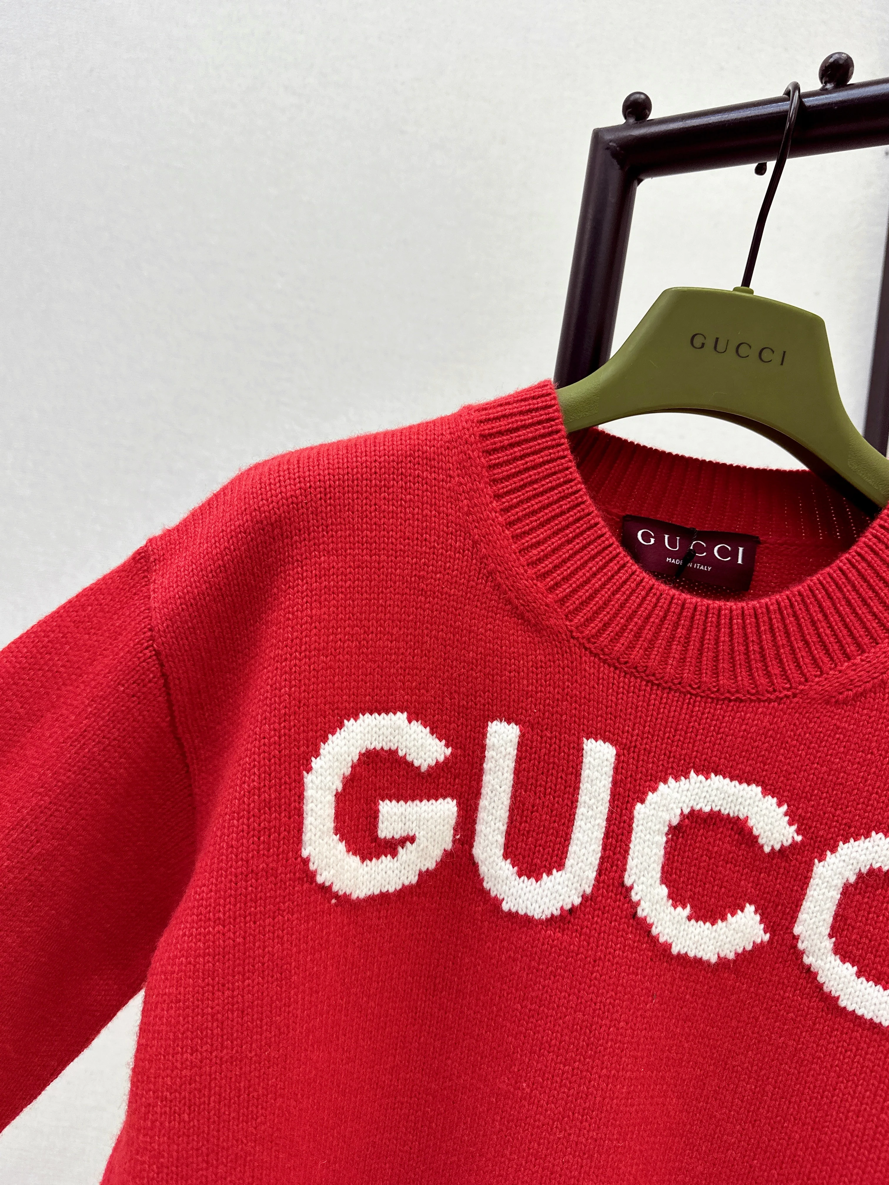 Gucc 26ss jacquard sweater