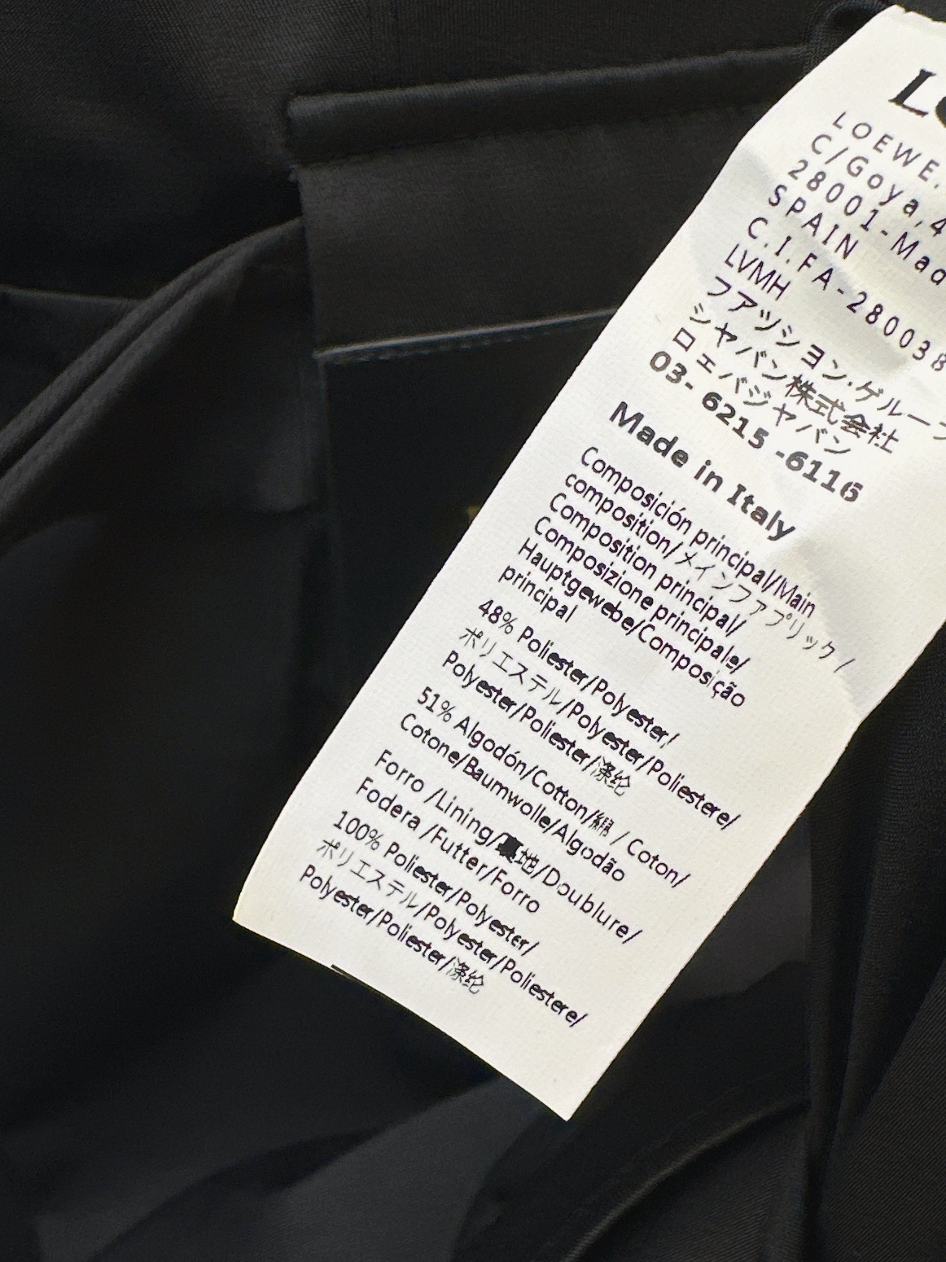 Loe 26ss logo embroidery dress