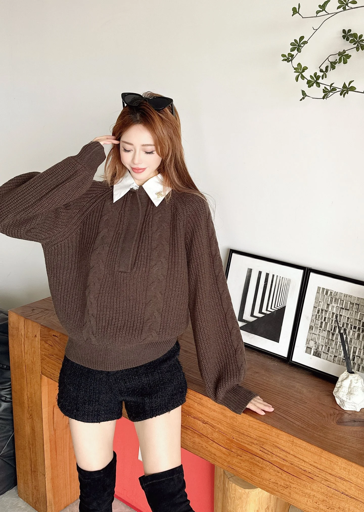 Max 25fw knit sweater