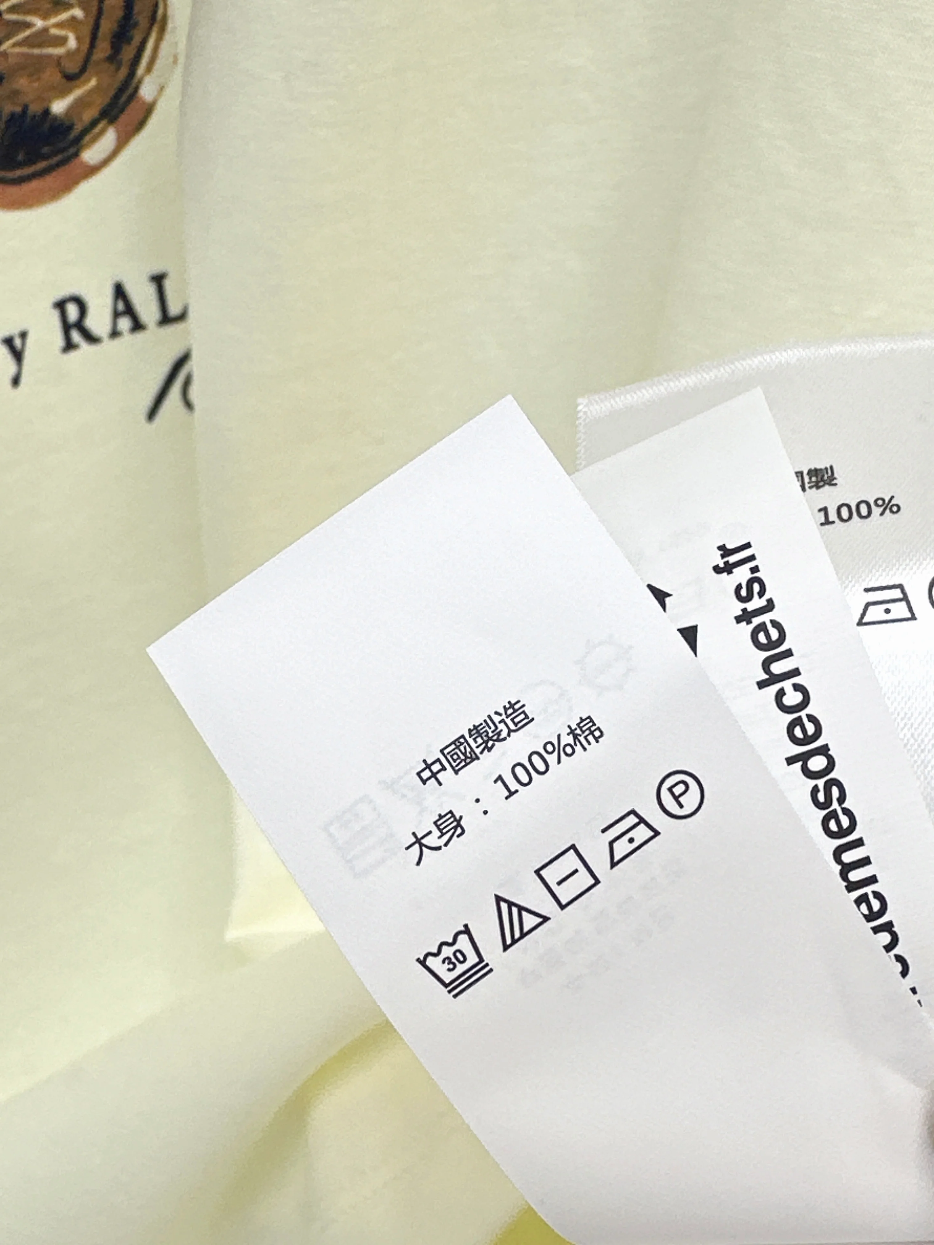 Ralp 26ss print t-shirts