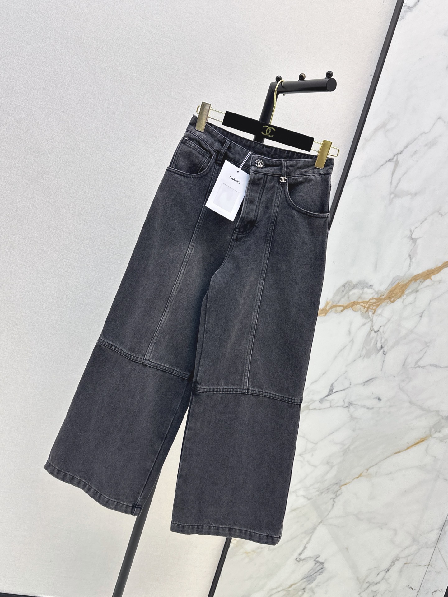 Chan 26ss cropped jeans