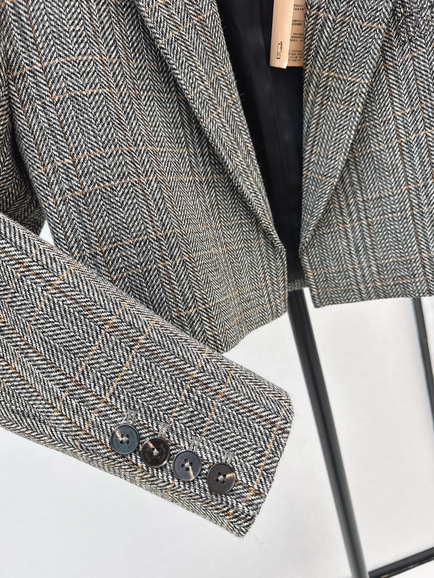 Miu 26ss wool blazer jacket