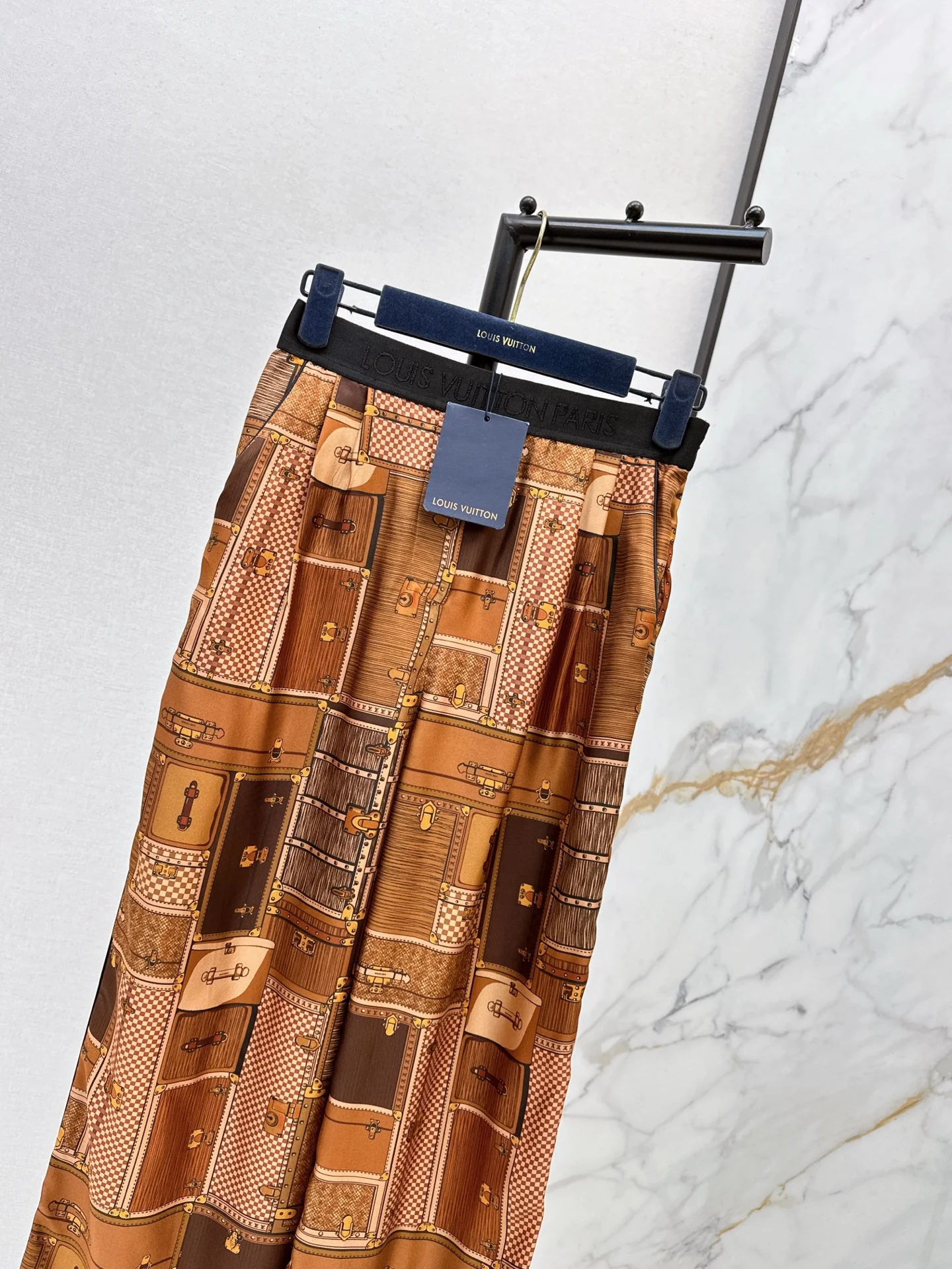 Louis 26ss print pants