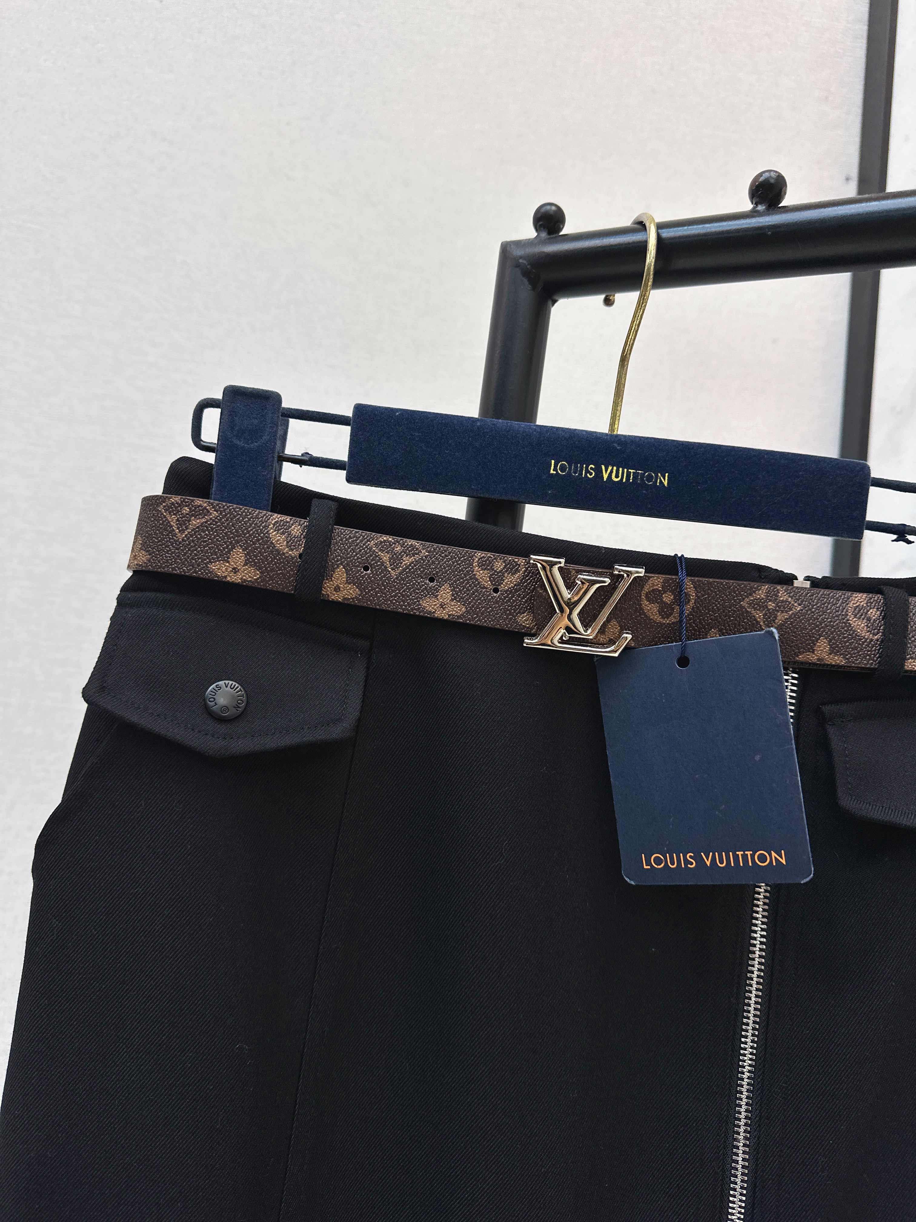 Loui 26ss zipper skirt