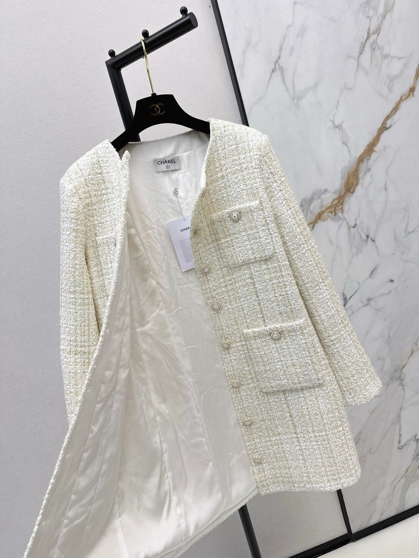 Chan 26ss tweed jacket