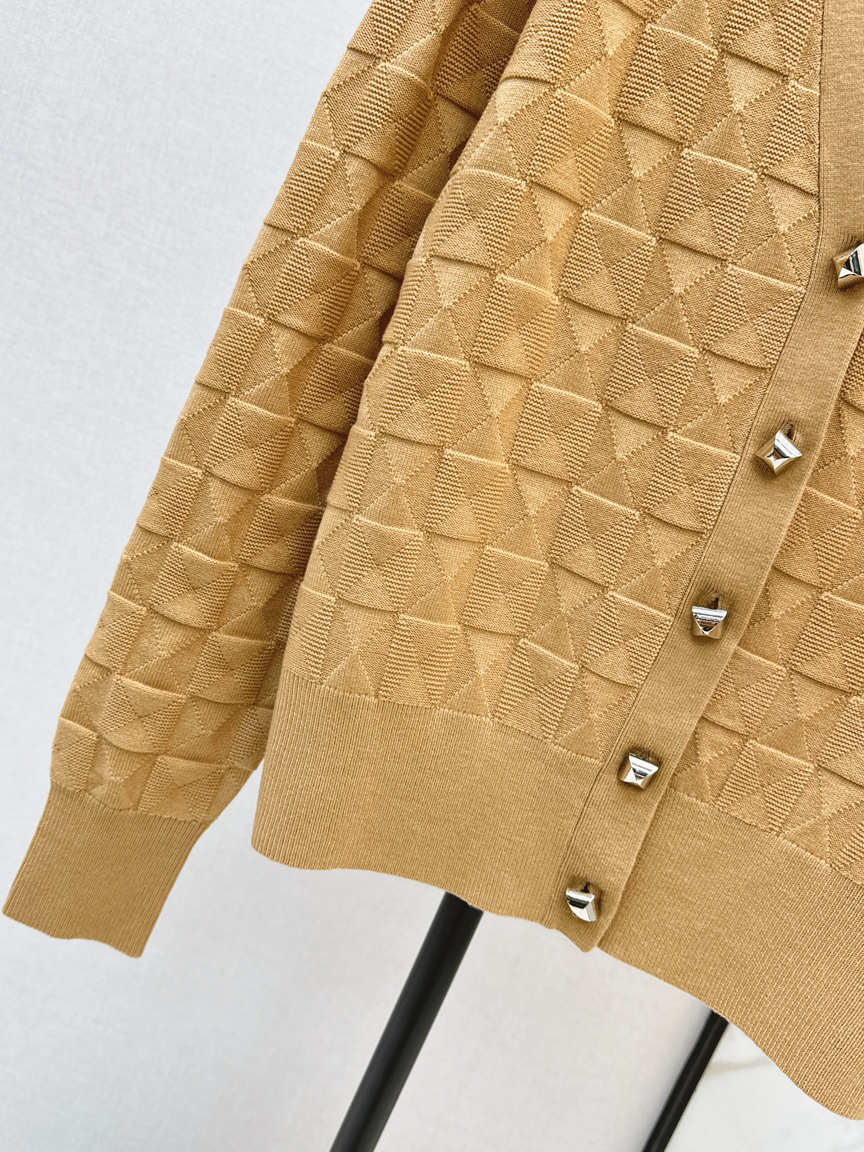 Herm 26ss knitted cardigan