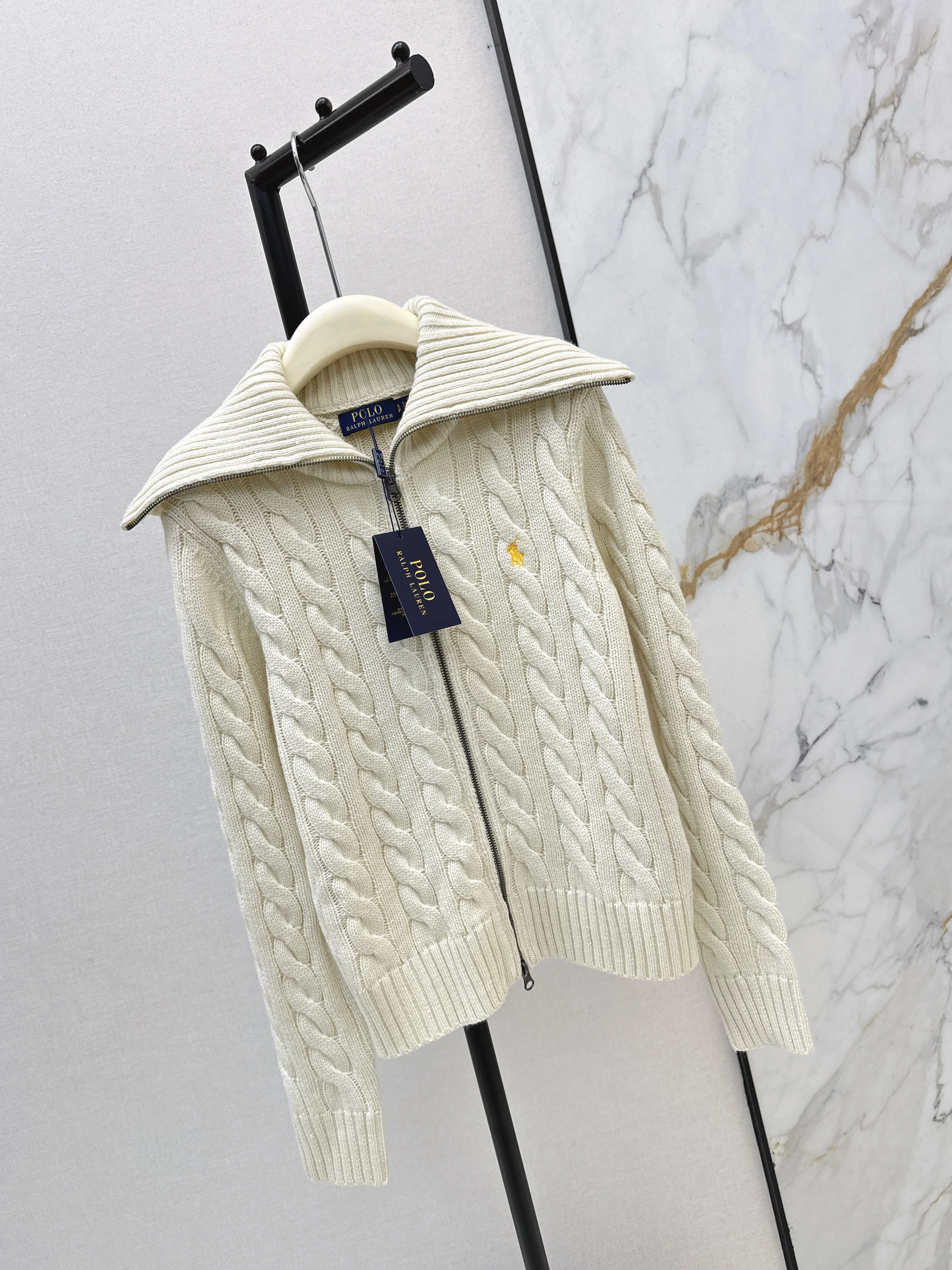 Ralp 26ss cable cardigan