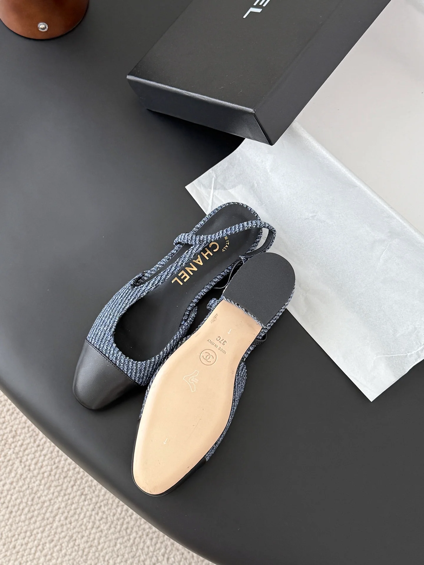 Chan 25fw slingback sandals