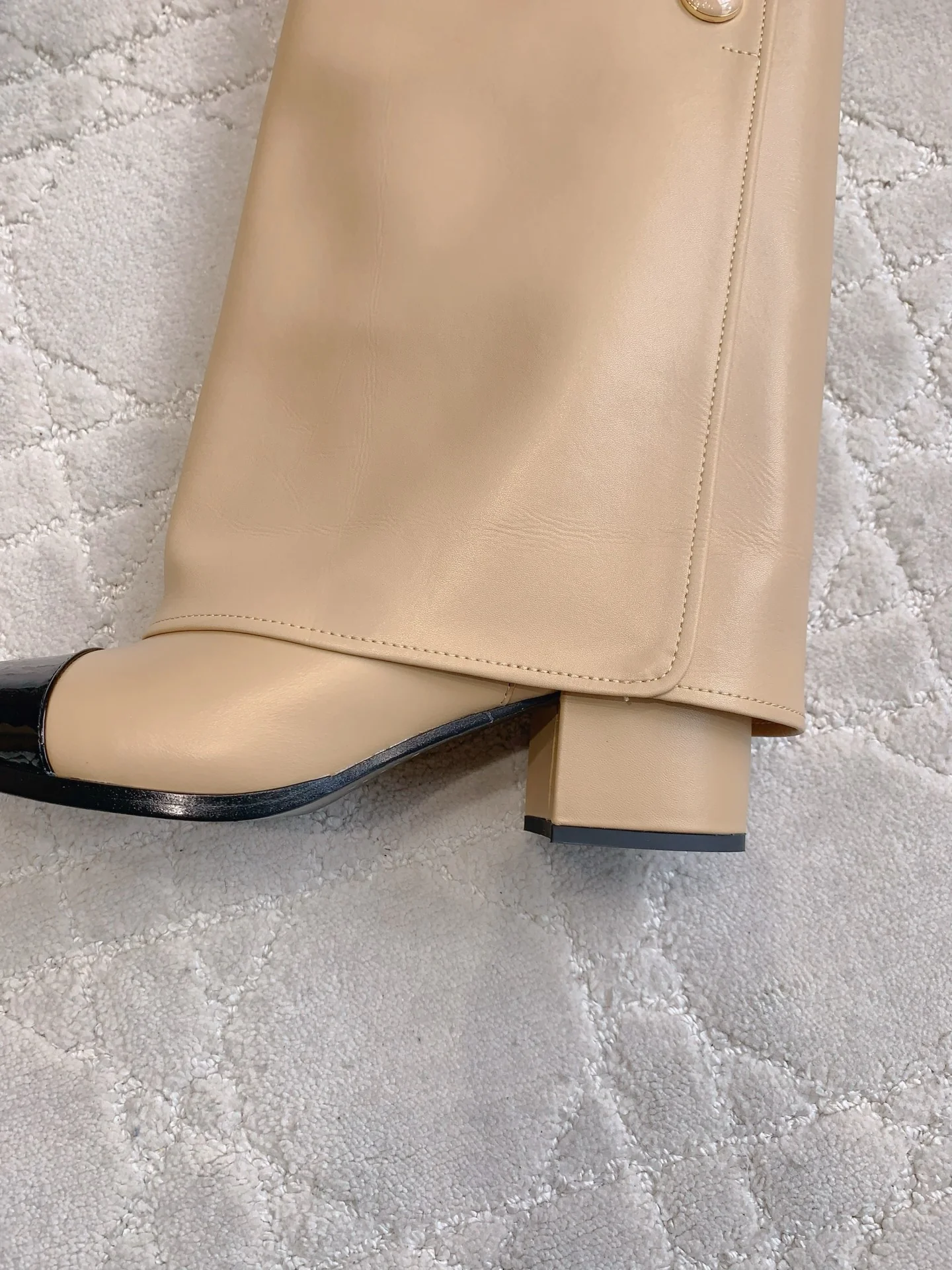 Chan 25fw cuff boots
