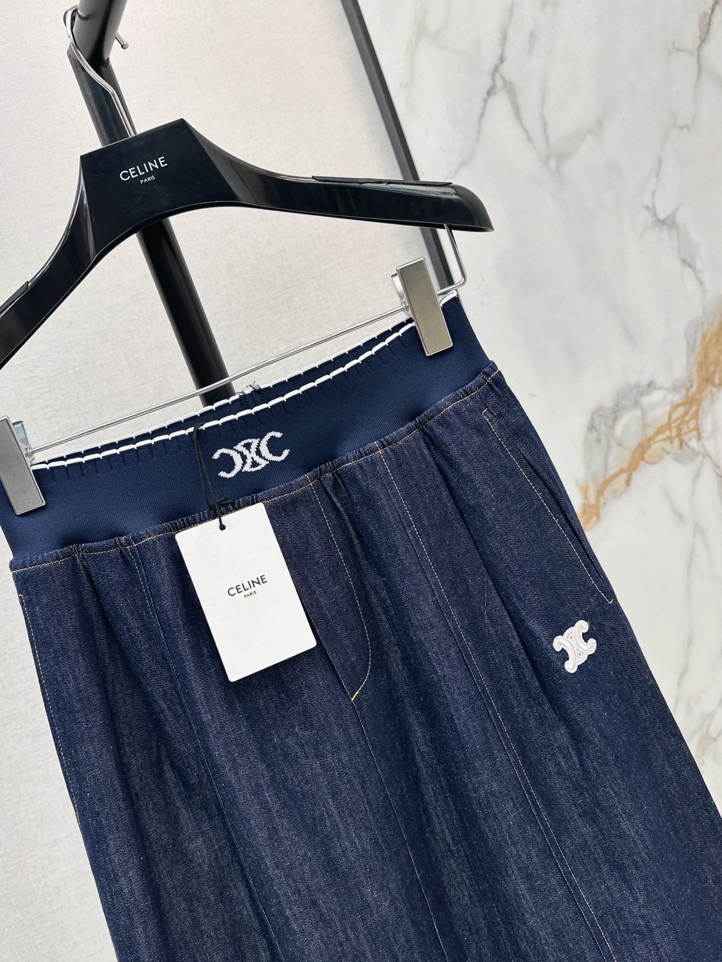 Celi 26ss denim skirt