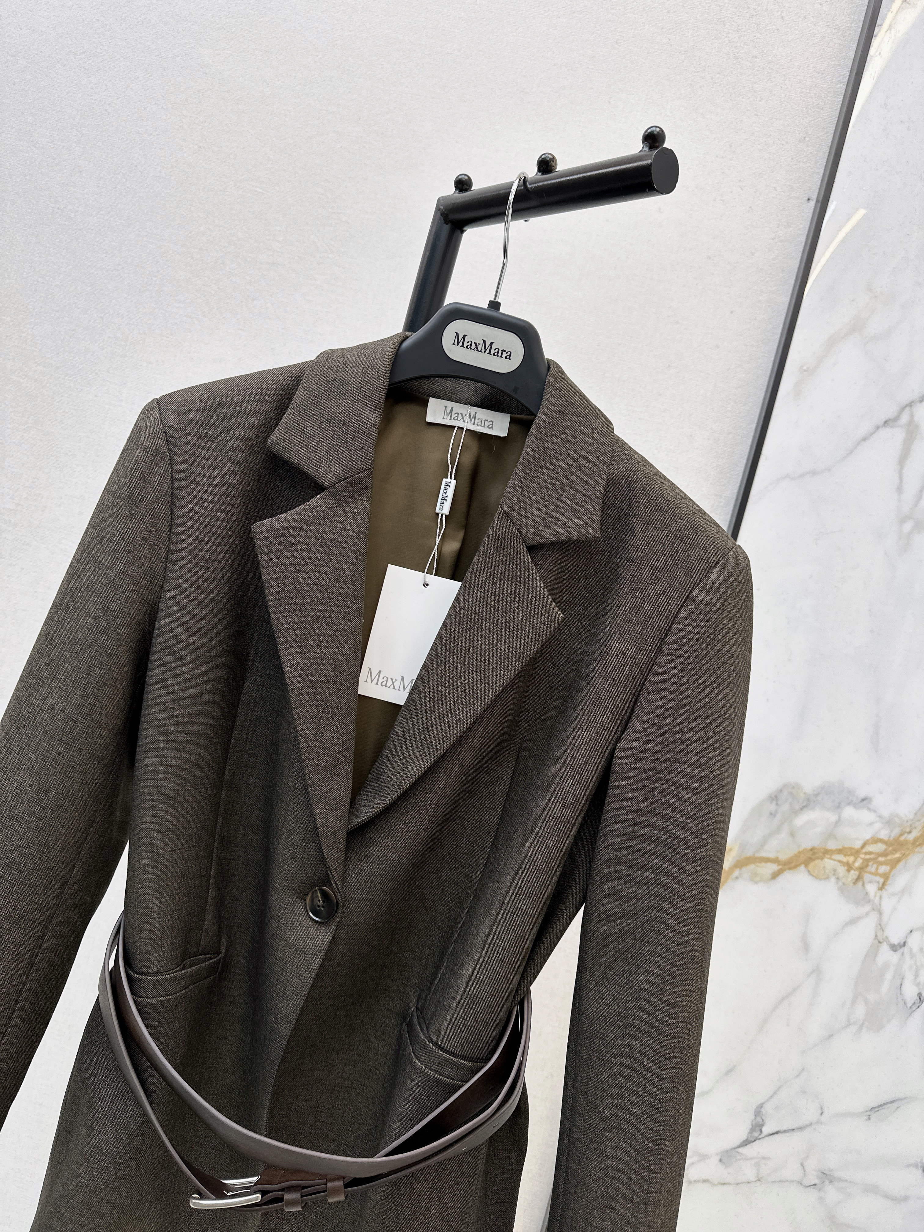 Max 26ss belted blazer