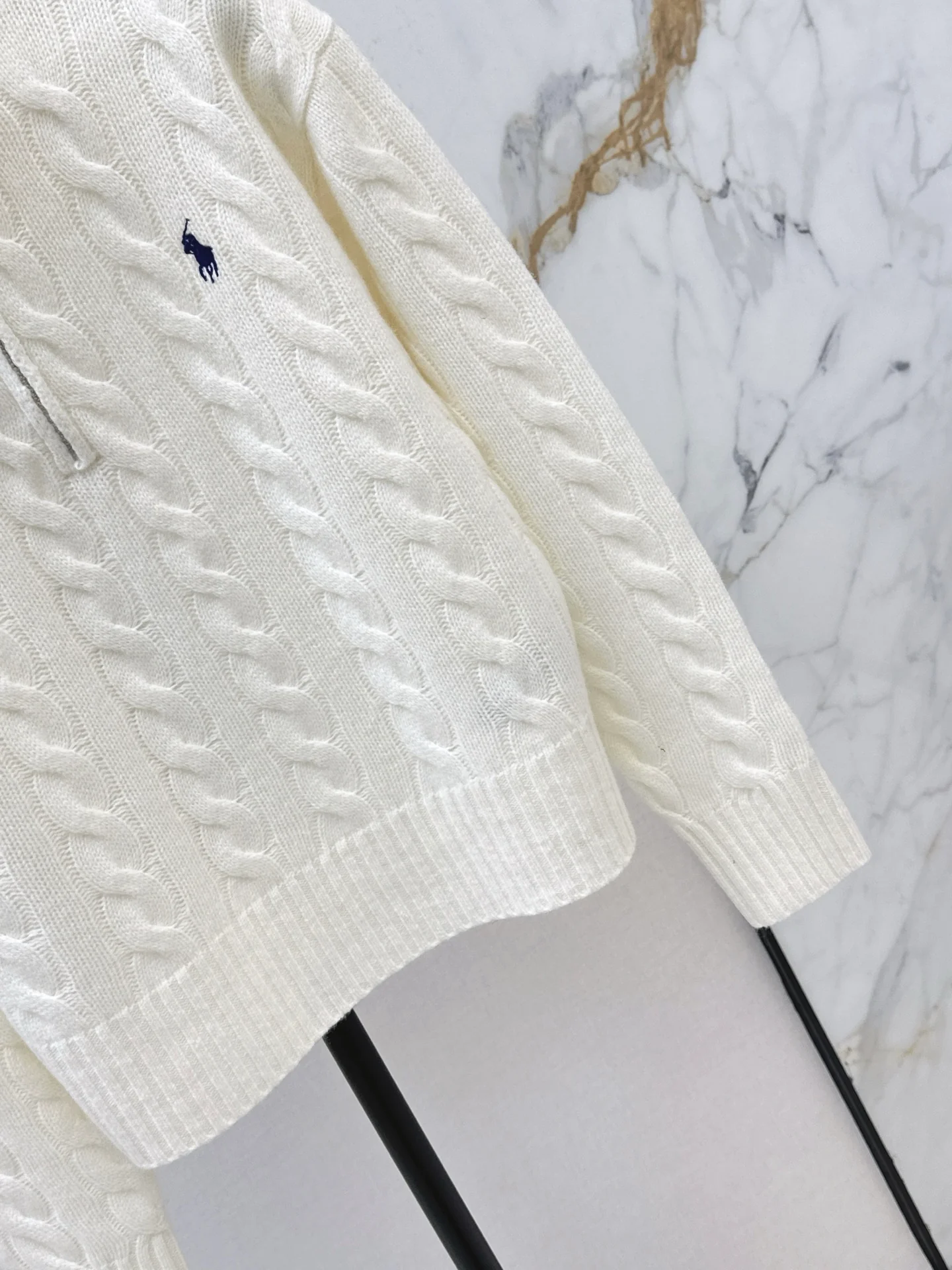 Ralp 25fw cable knit sweater