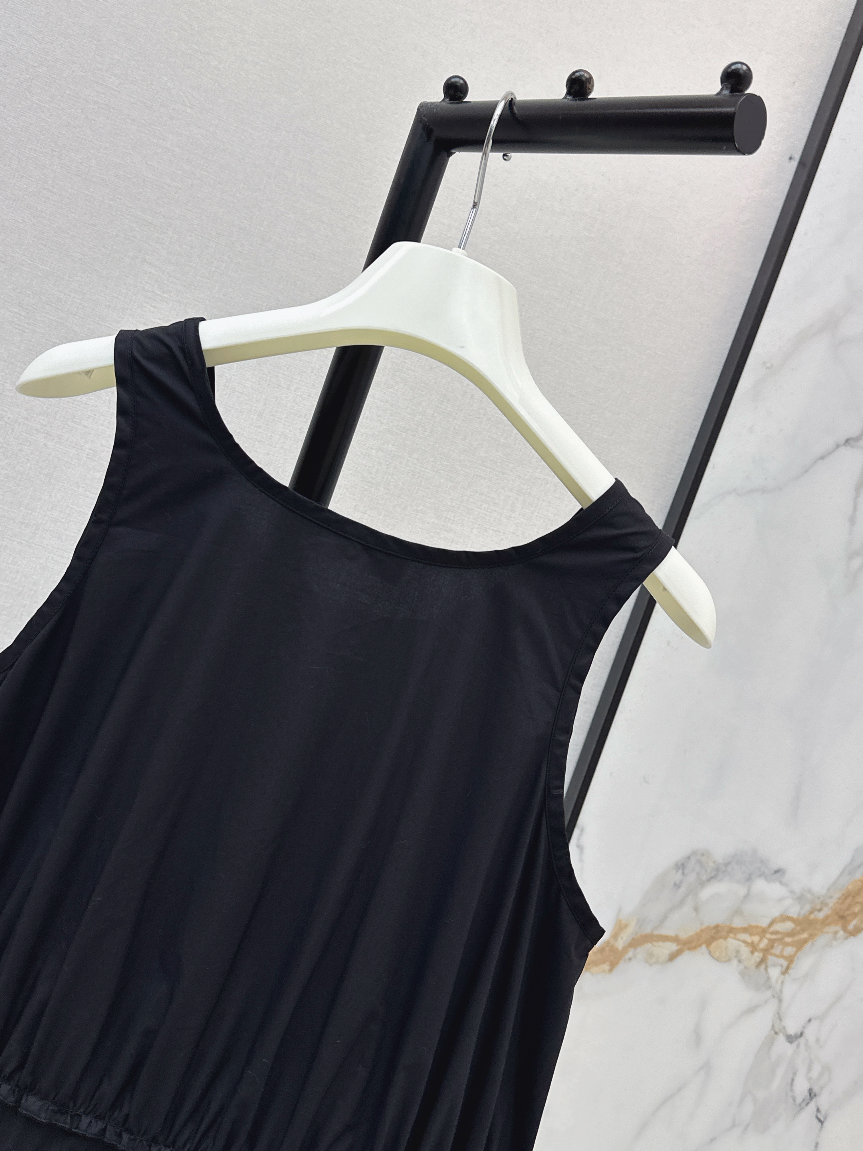 Loe 26ss drawstring dress