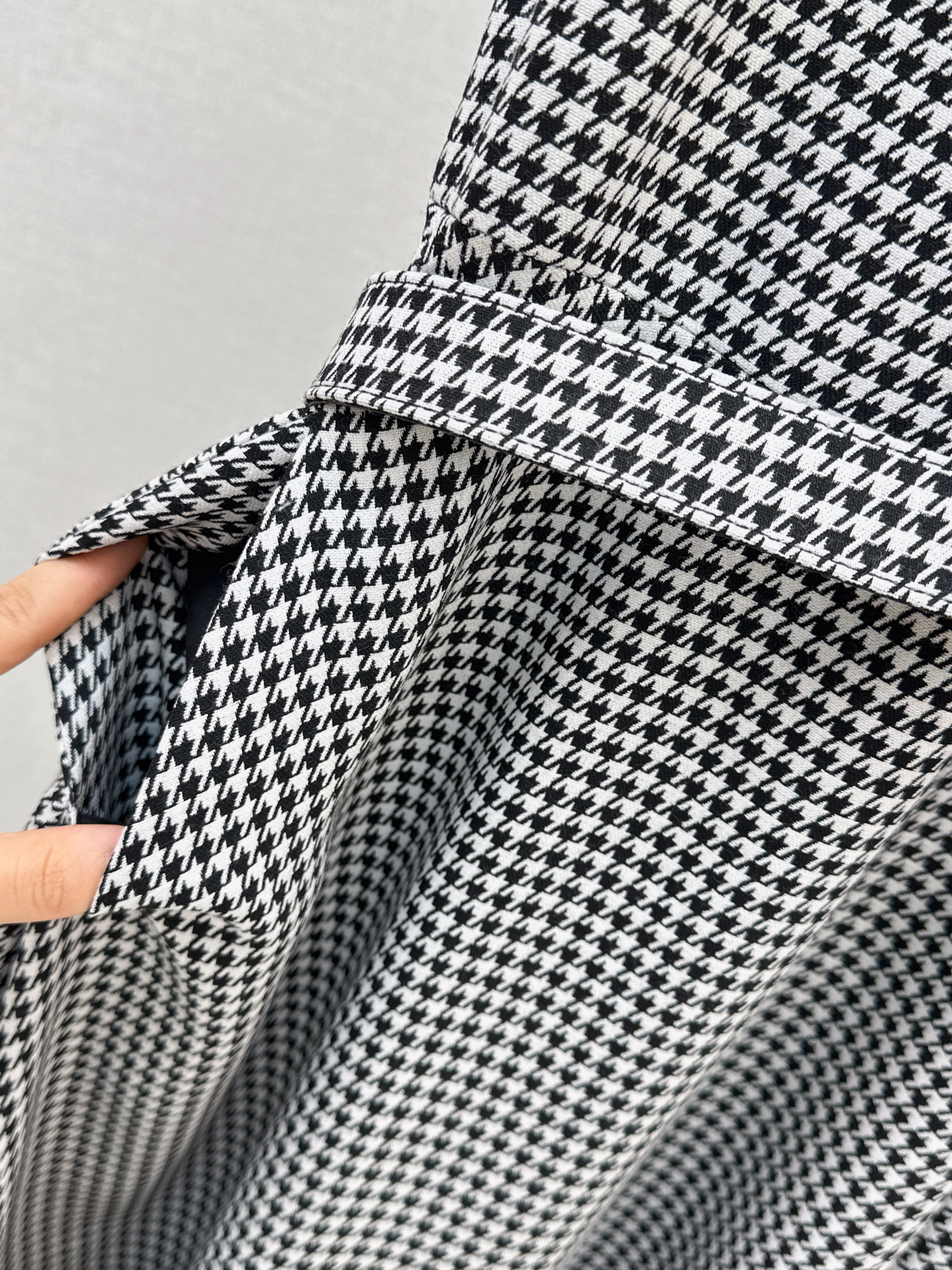 CD 26ss houndstooth dress