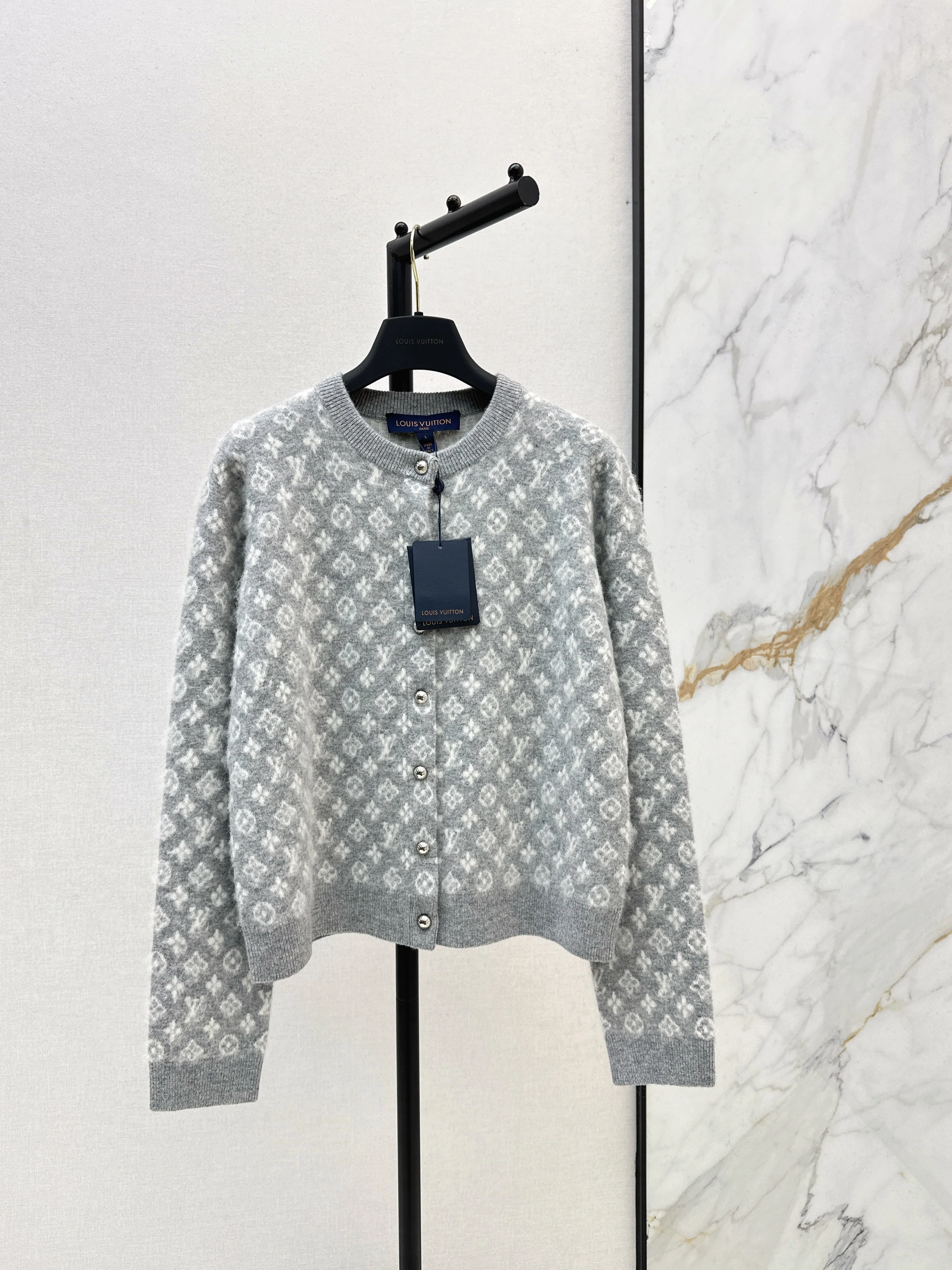 Louis 26ss jacquard cardigan