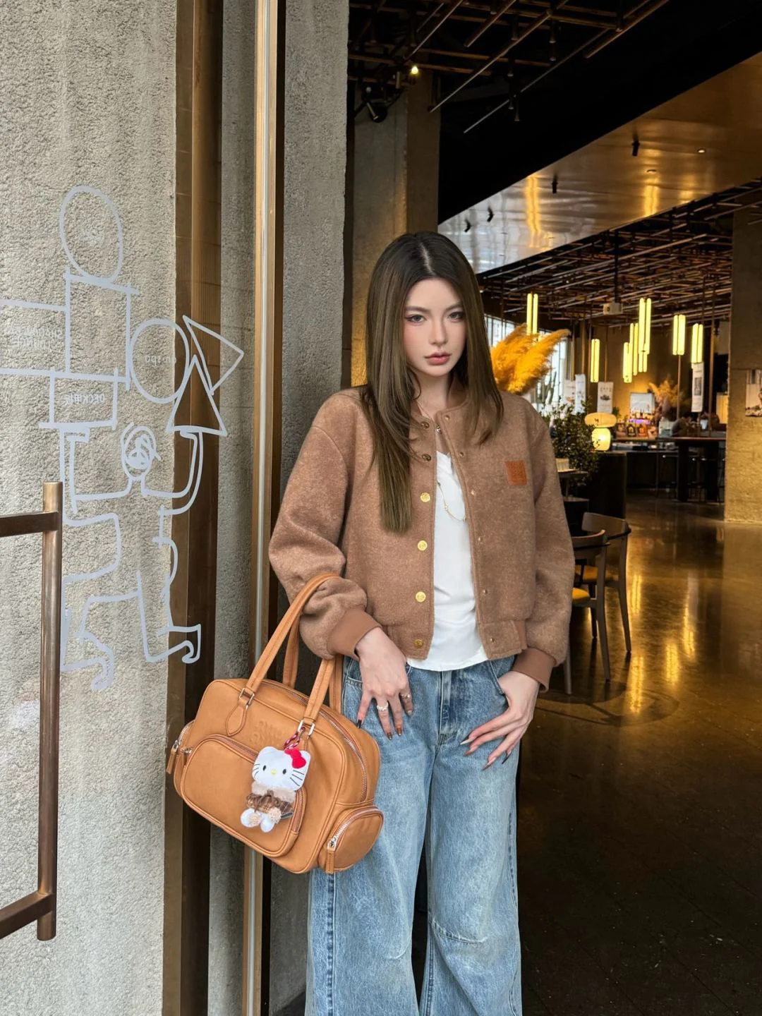 Loe 26ss bomber jacket