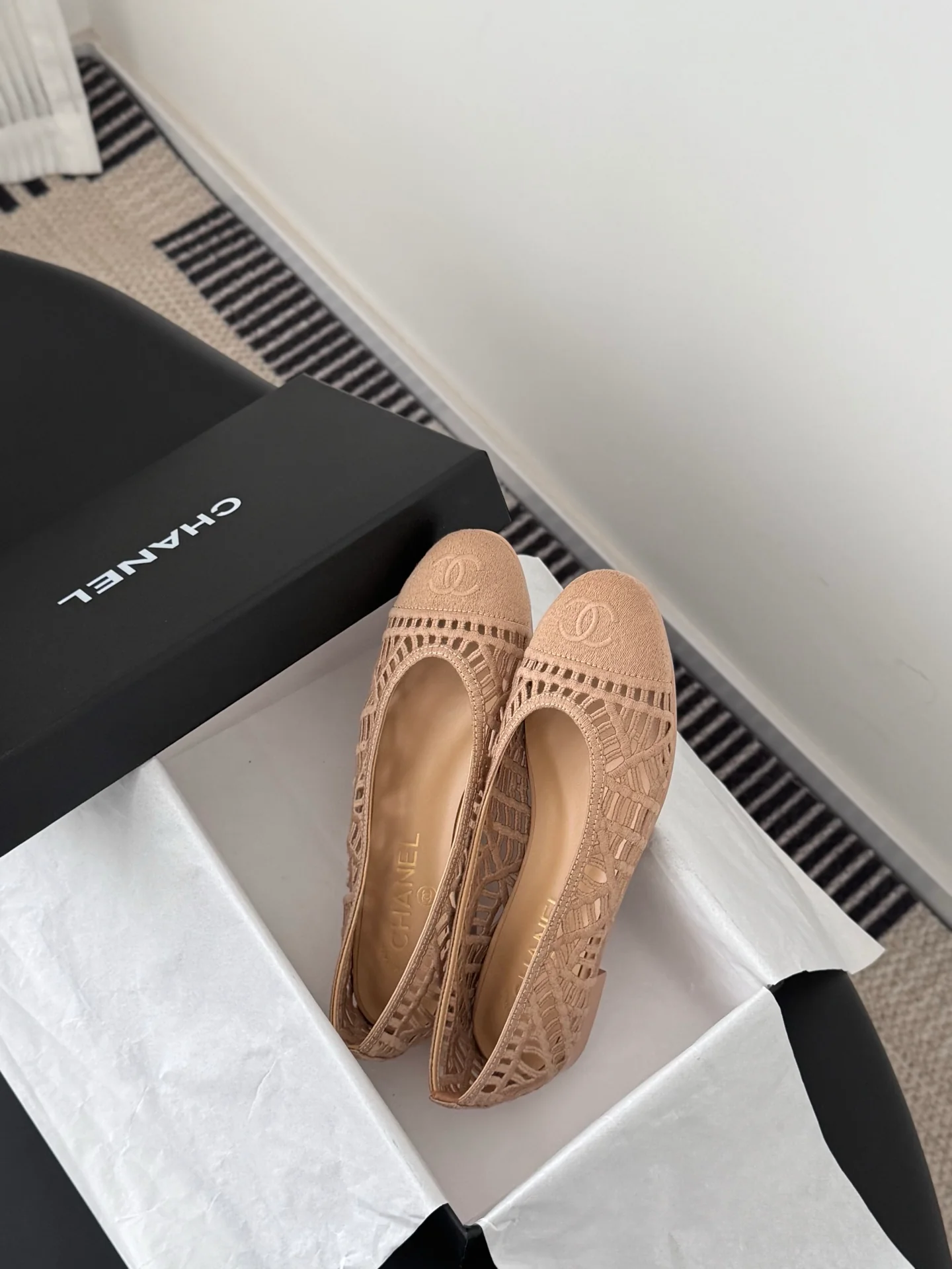 Chan 25fw ballerina flats
