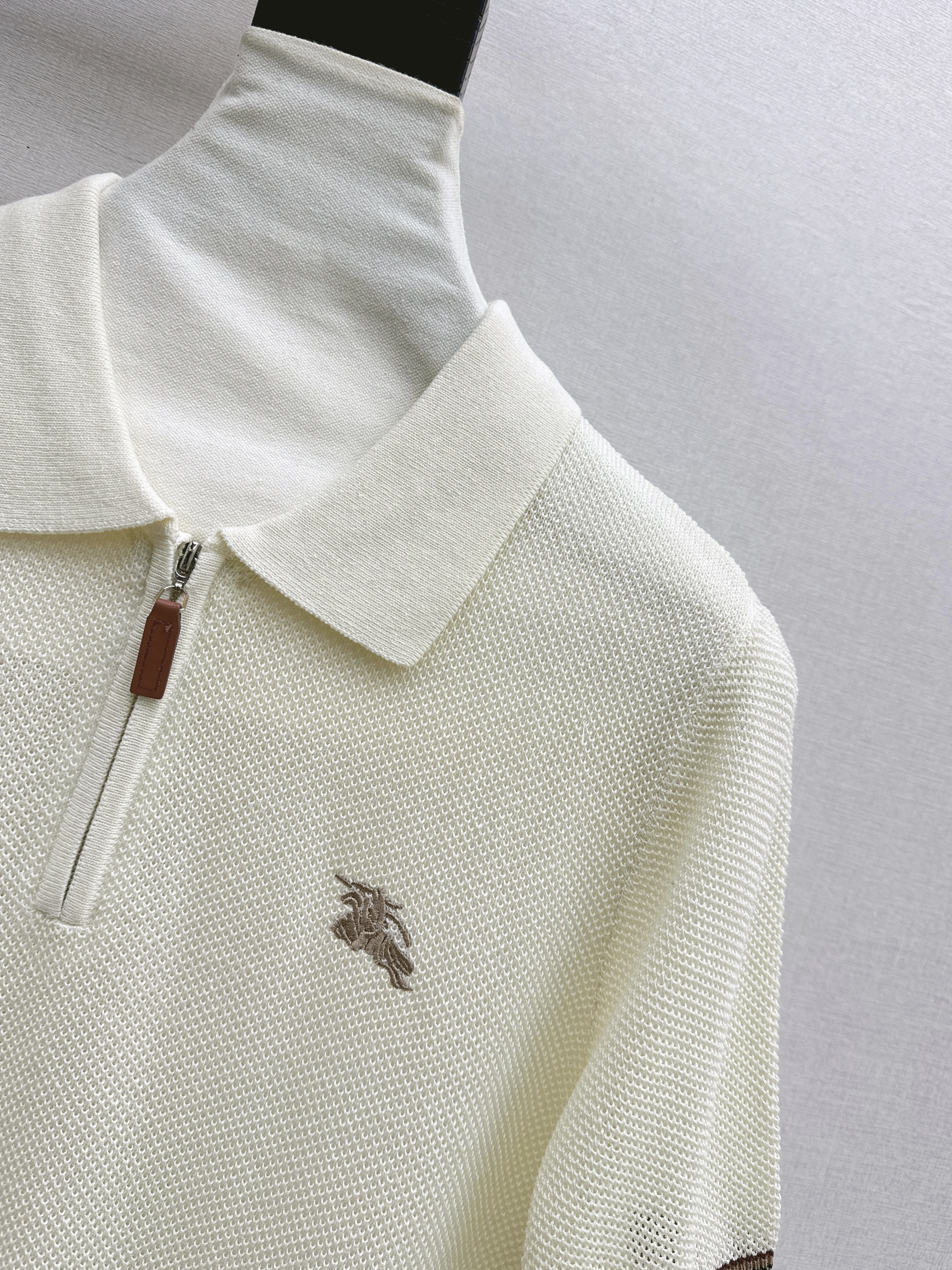 Bur 26ss embroidery knitwear