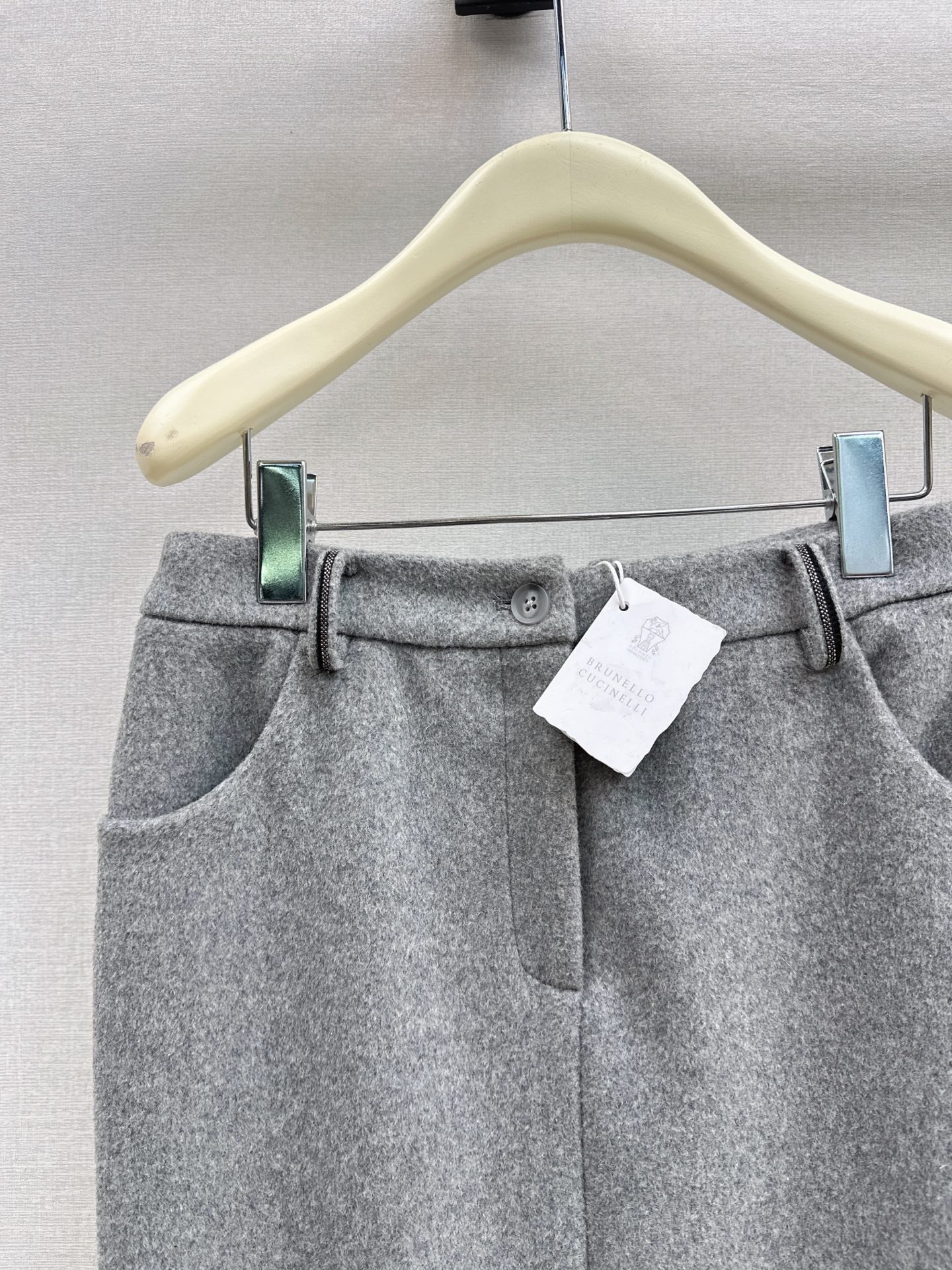 Brun 25fw woolen skirt